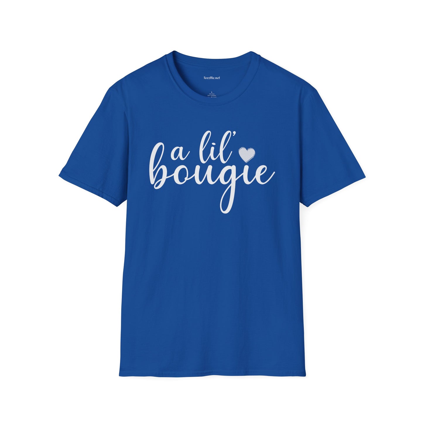 A lil bougie Unisex Softstyle T-Shirt 100% Cotton Graphic