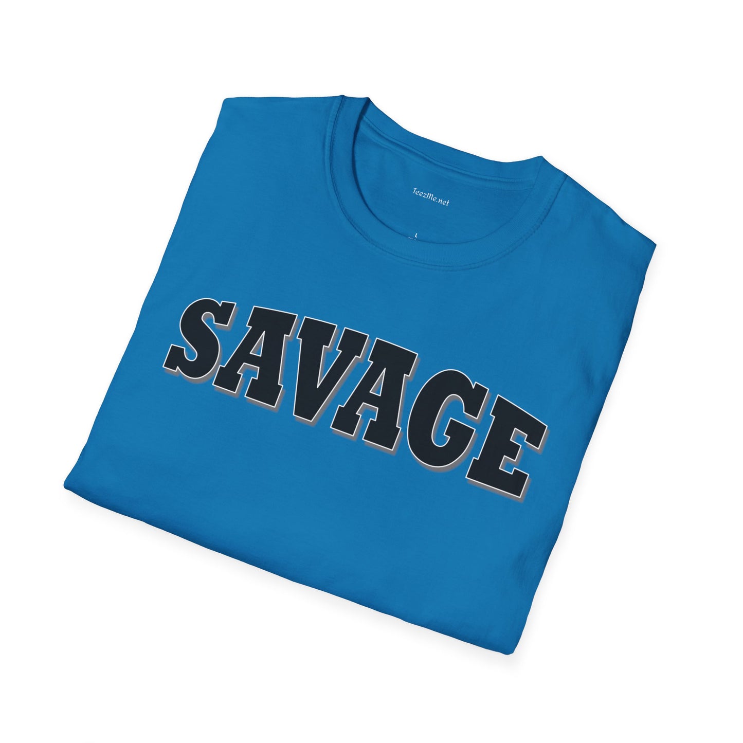 SAVAGE - Unisex Softstyle T-Shirt 100% Cotton Graphic