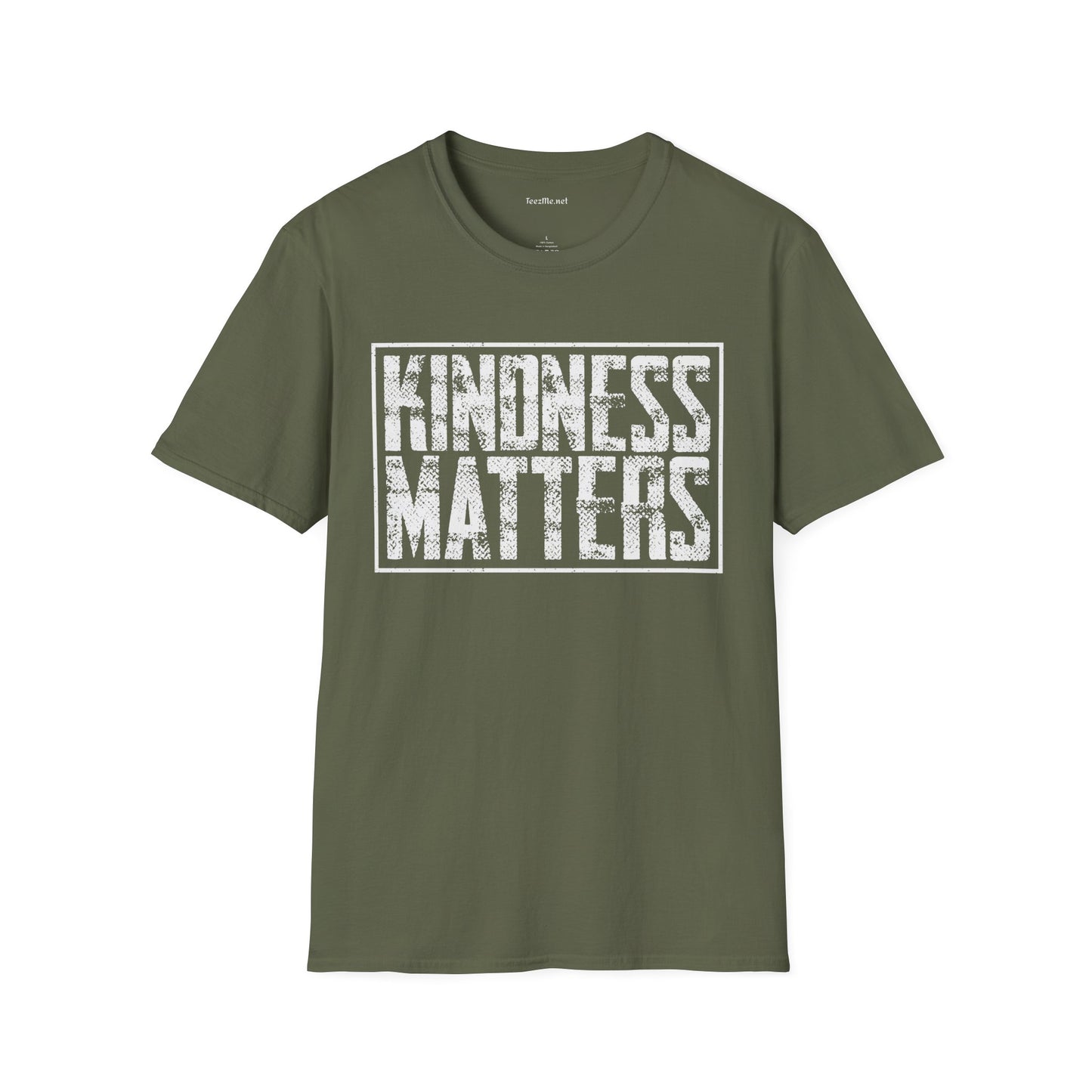 Kindness Matters 2 Unisex Soft Style T-Shirt 100% Cotton Graphic