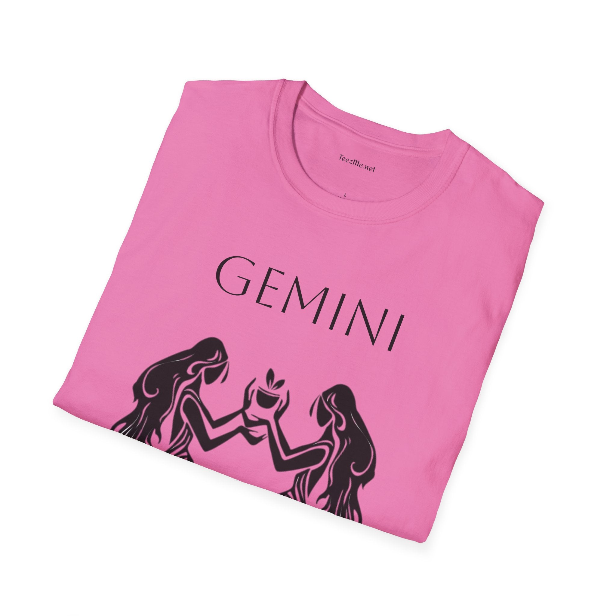 GEMINI- Unisex Softstyle T-Shirt 100% Cotton Graphic