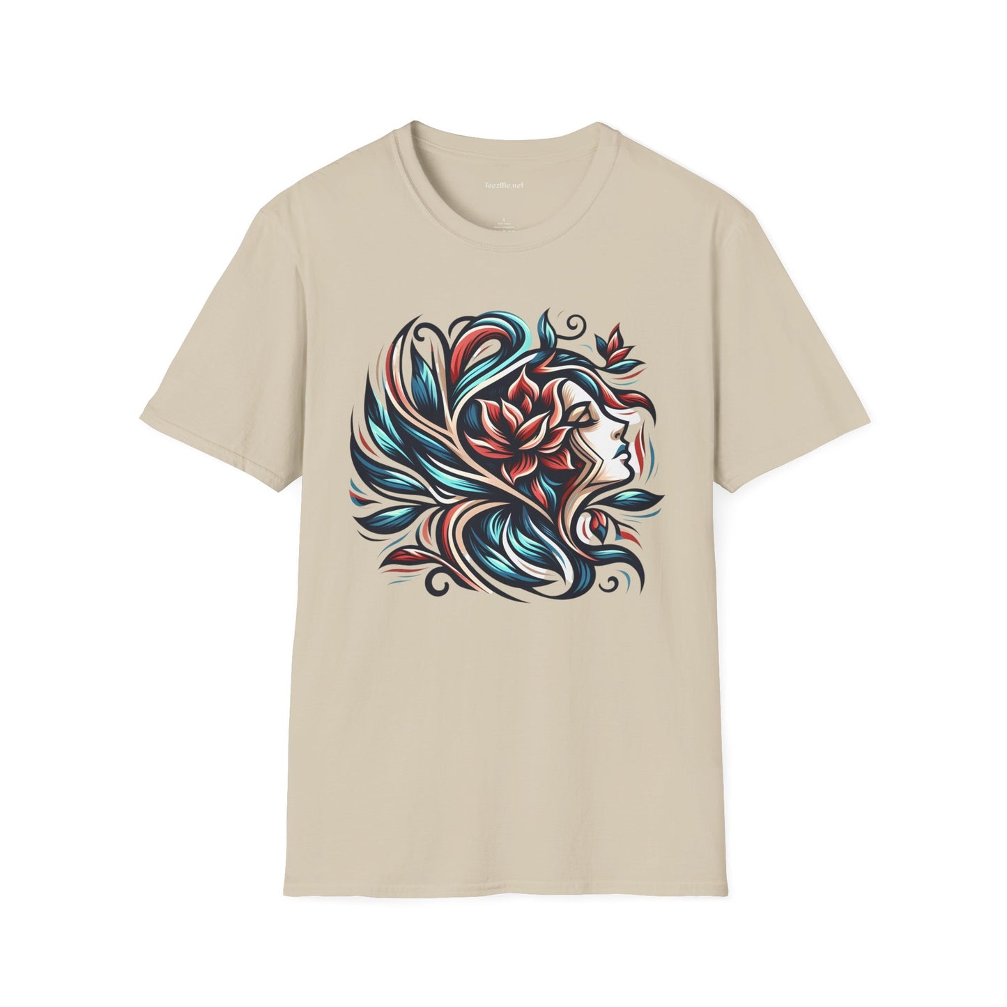 Transformation Woman 02 Unisex Softstyle T-Shirt 100% Cotton Graphic