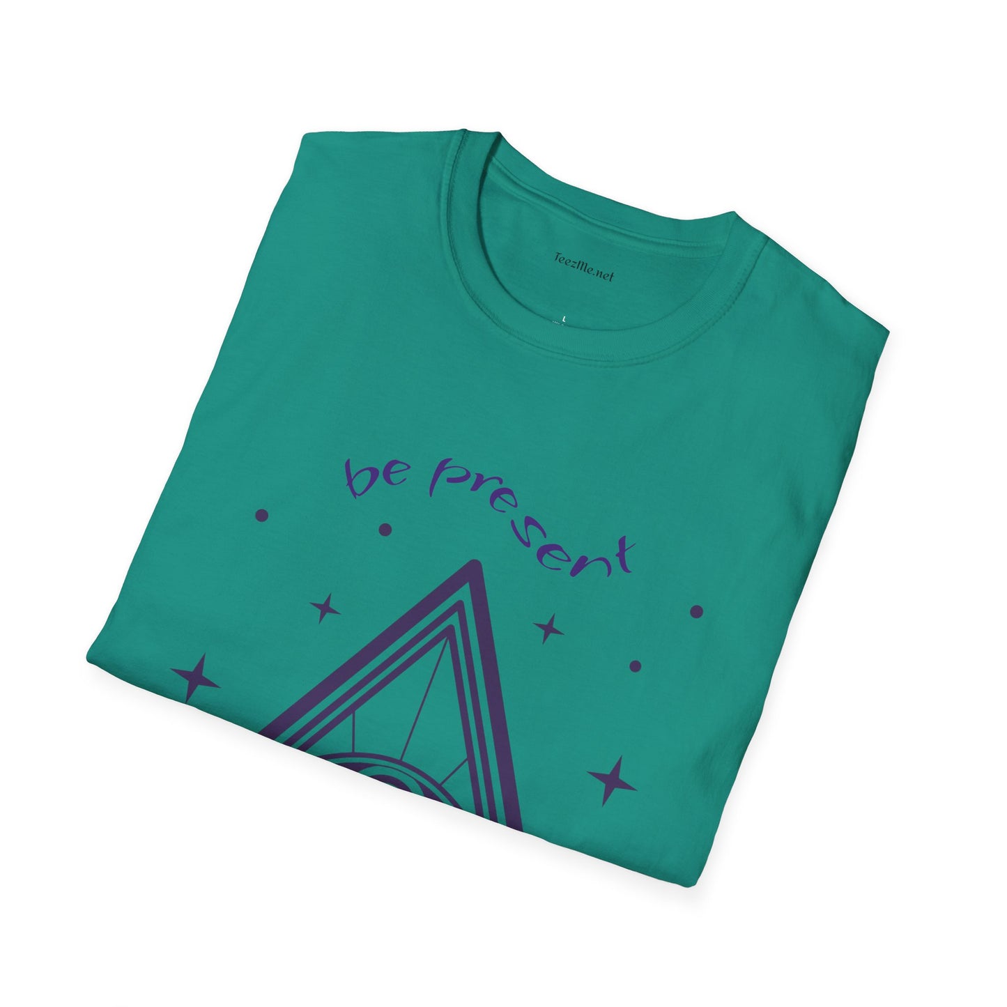 Be present (mystic sign) - Unisex Softstyle T-Shirt 100% Cotton Graphic