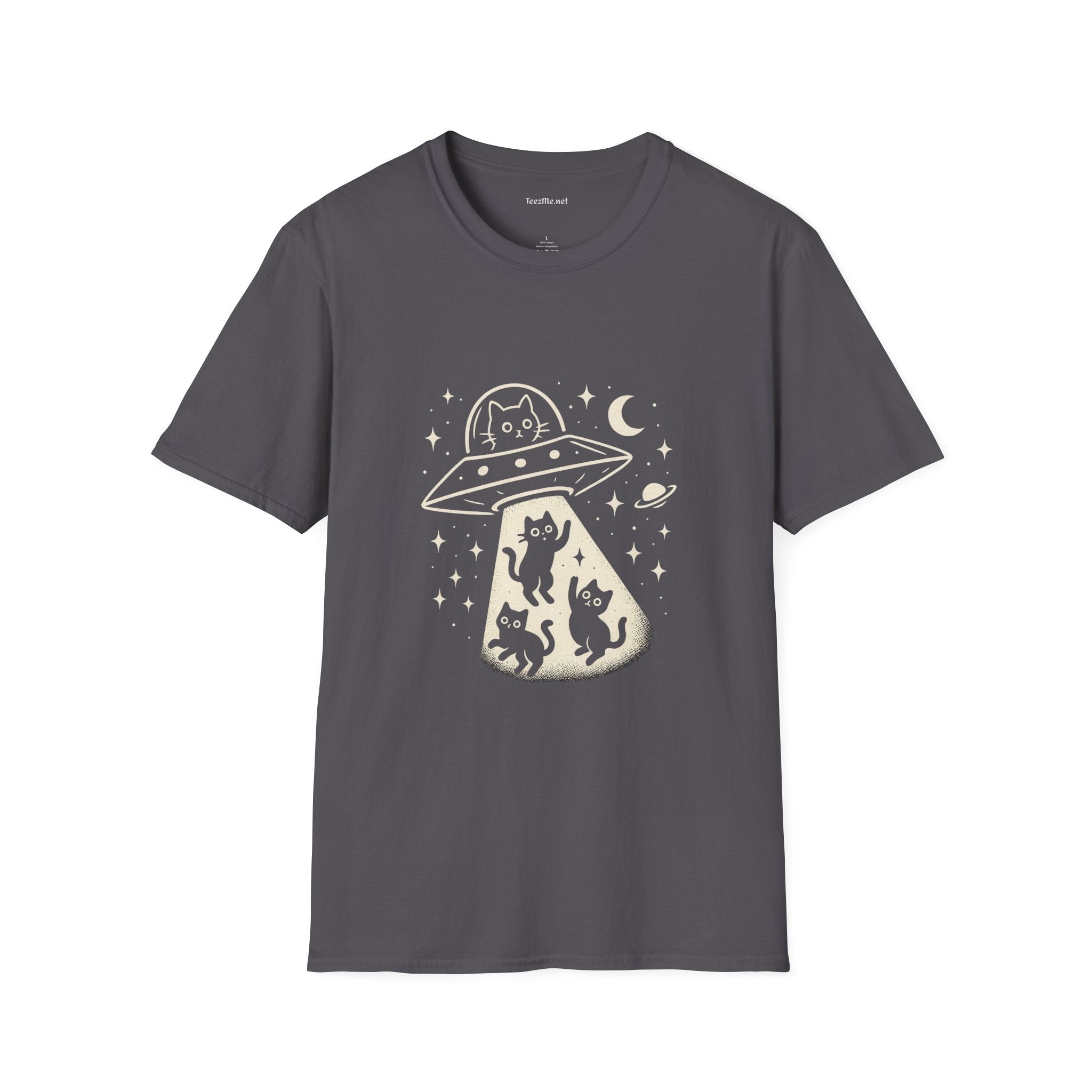 UFO Cats Unisex Softstyle T-Shirt 100% Cotton Graphic