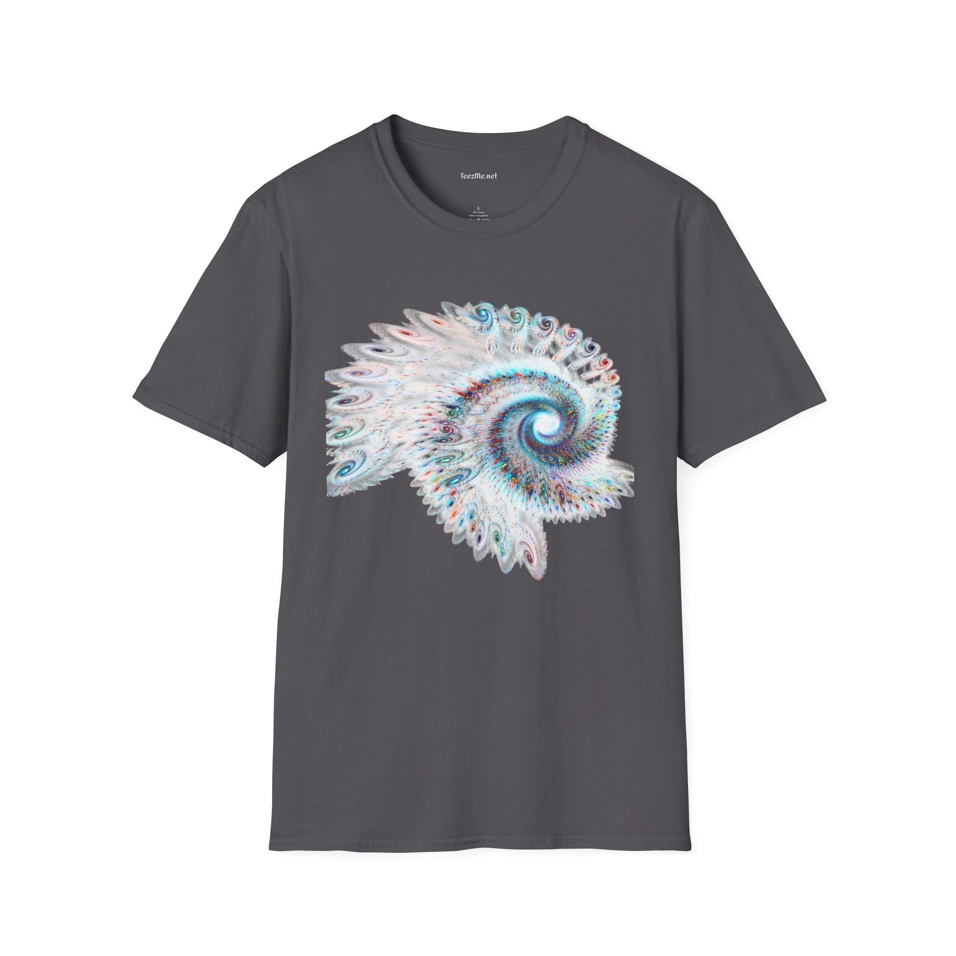 Abstract Spiral - Unisex  Softstyle T-Shirt 100% Cotton Graphic