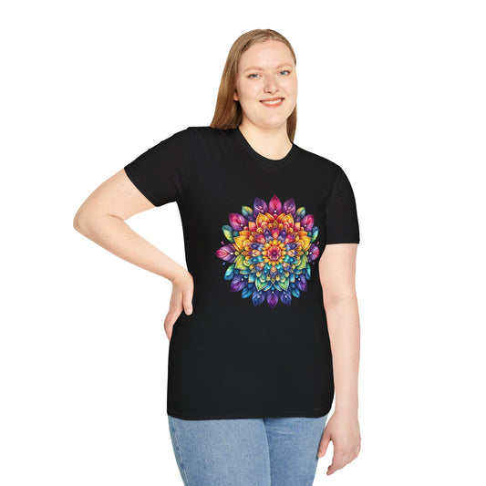 Mandala - Unisex Softstyle T-Shirt 100% Cotton Graphic