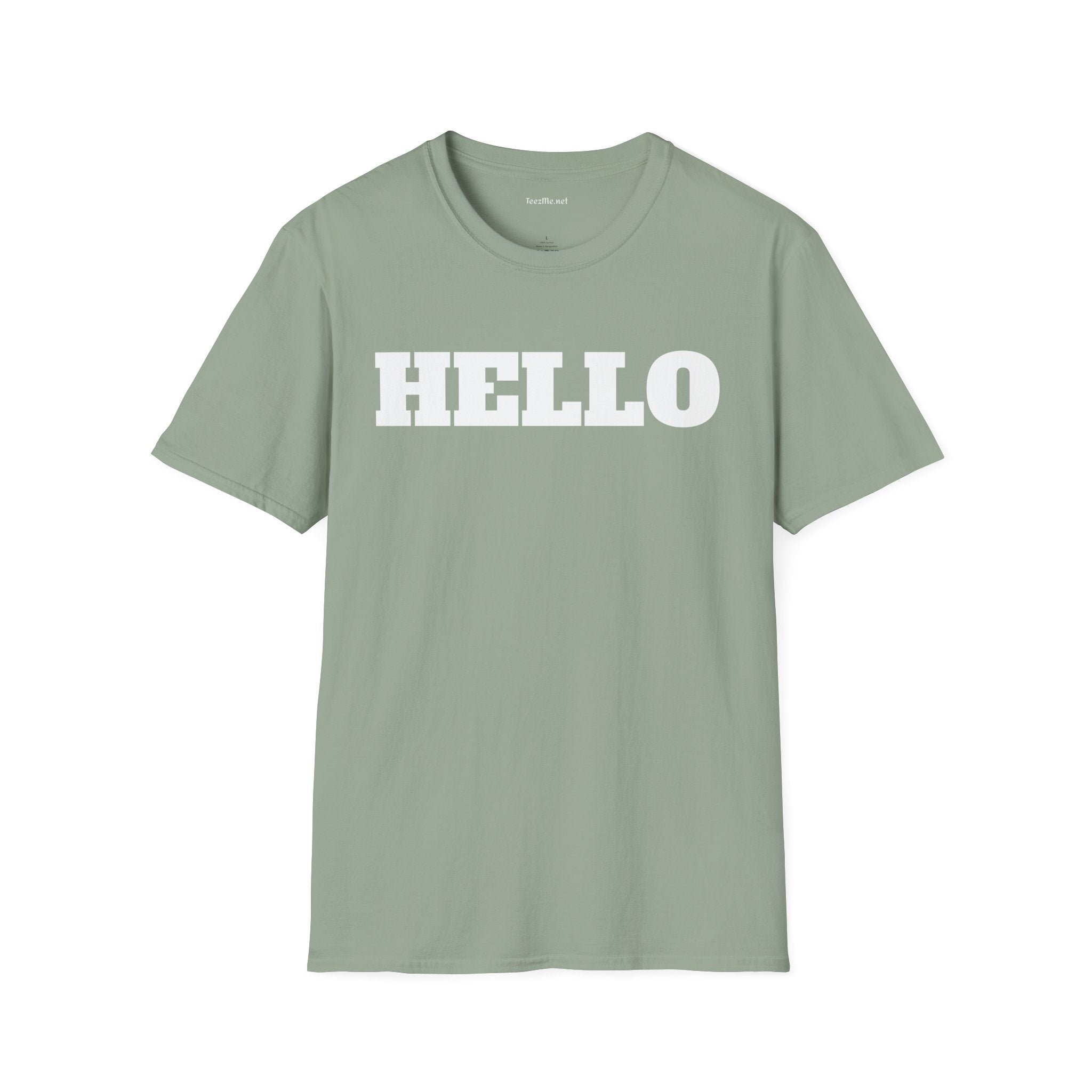 HELLO - Unisex Softstyle T-Shirt 100% Cotton Graphic