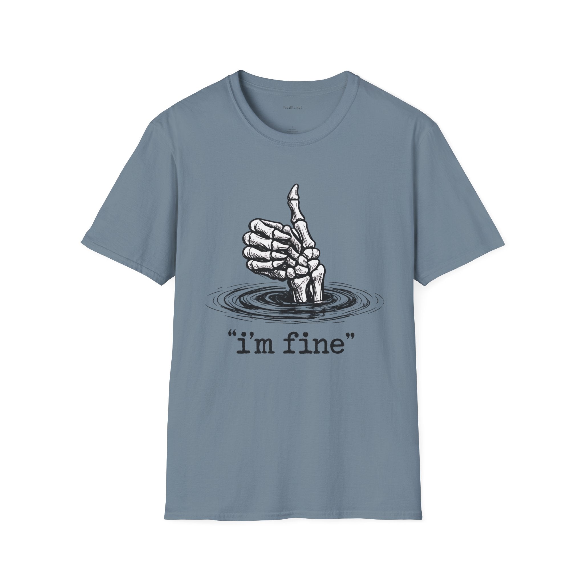 I'm Fine Skeleton Thumbs Up T-Shirt