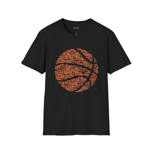 Basketball 01 Unisex SoftStyle T-Shirt 100% Cotton