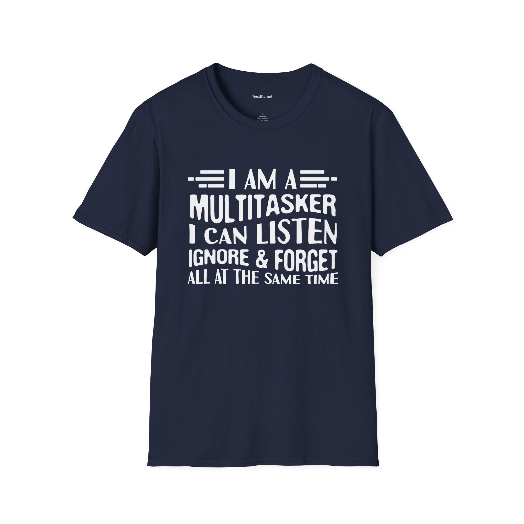 MultiTasker Unisex SoftStyle T-Shirt 100% Cotton
