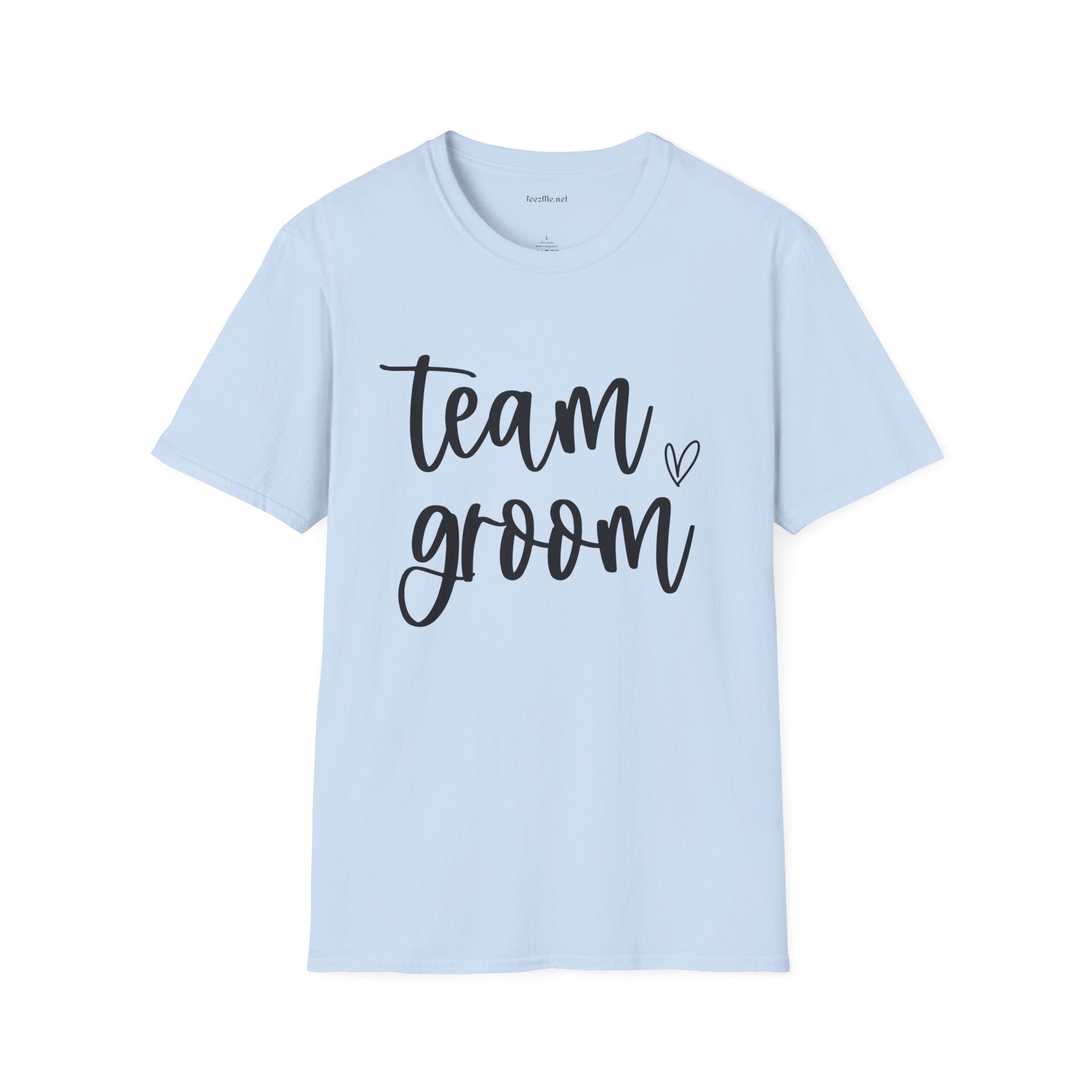 Team Groom Unisex Softstyle T-Shirt 100% Cotton Graphic Bridal Party
