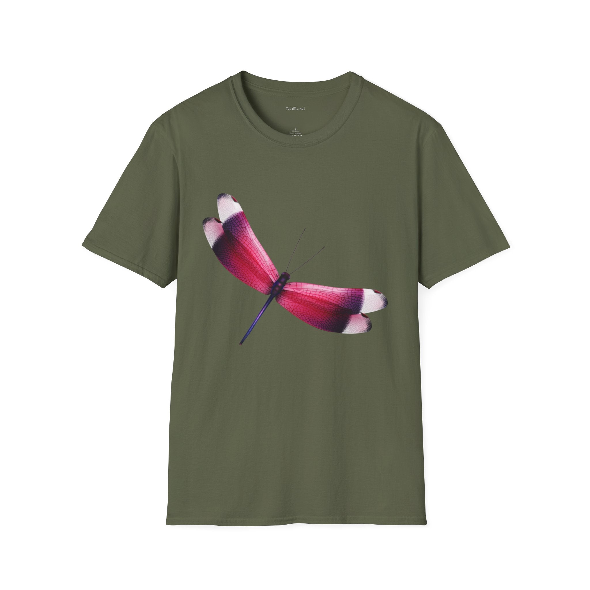 Dragonfly - Unisex Softstyle T-Shirt 100% Cotton Graphic
