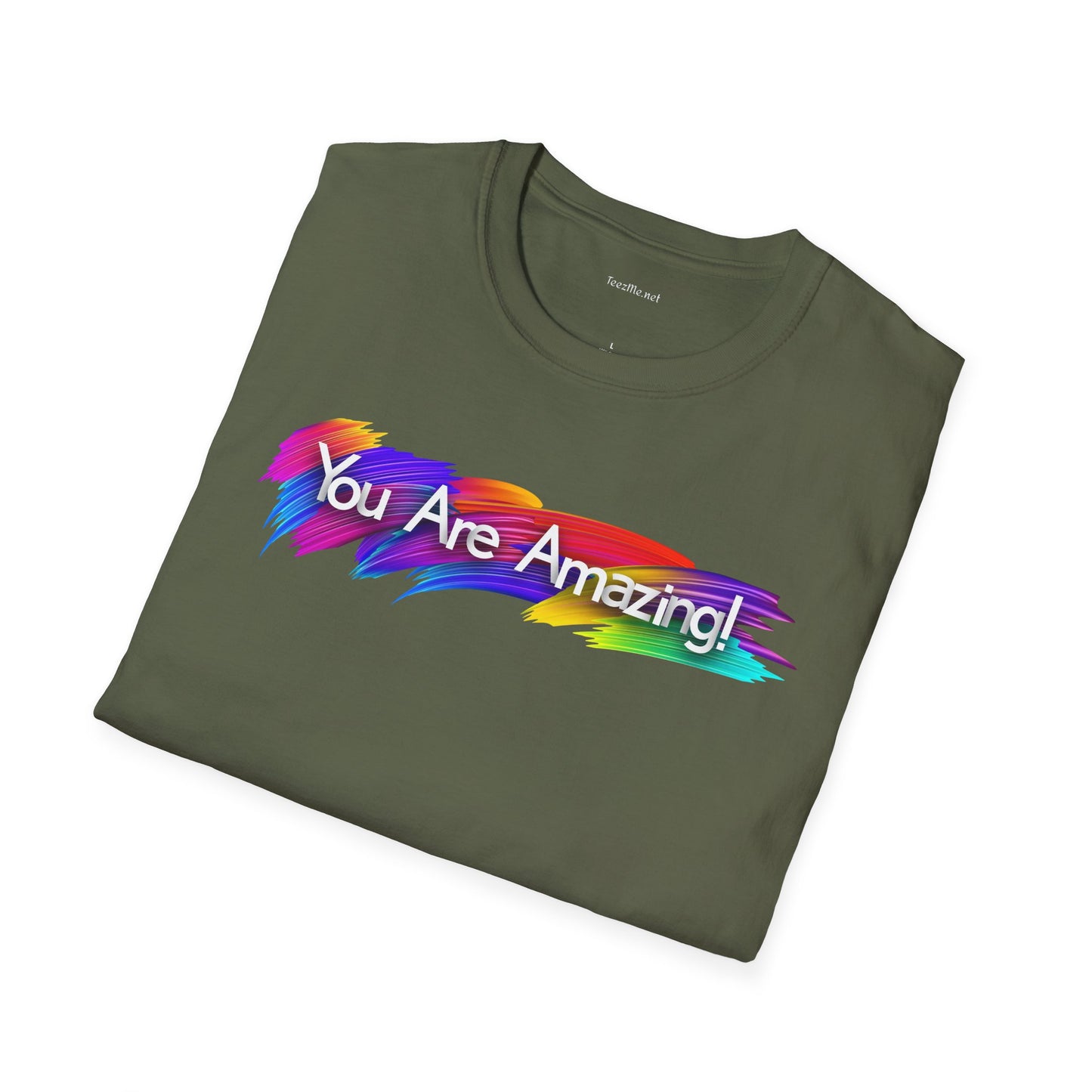 You are amazing! - Unisex Softstyle T-Shirt 100% Cotton Graphic