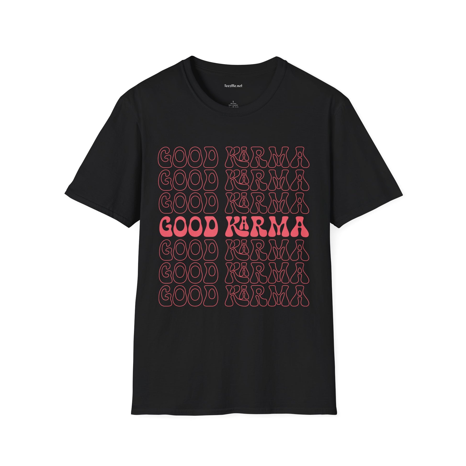 GOOD KARMA Unisex Softstyle T-Shirt 100% Cotton Graphic