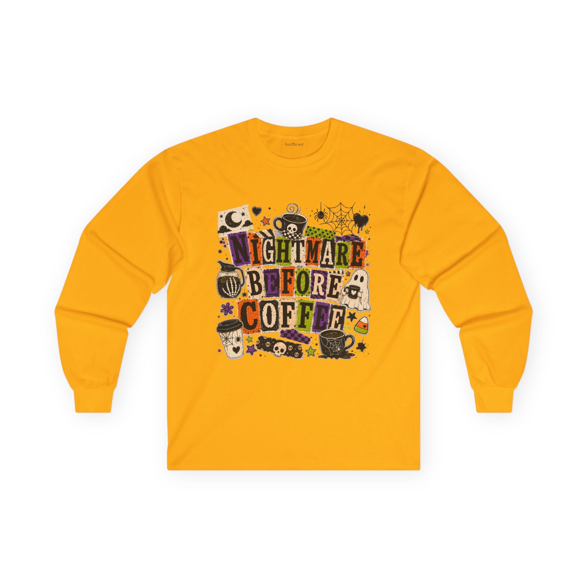 Nightmare Before Coffee Long Sleeve Tee