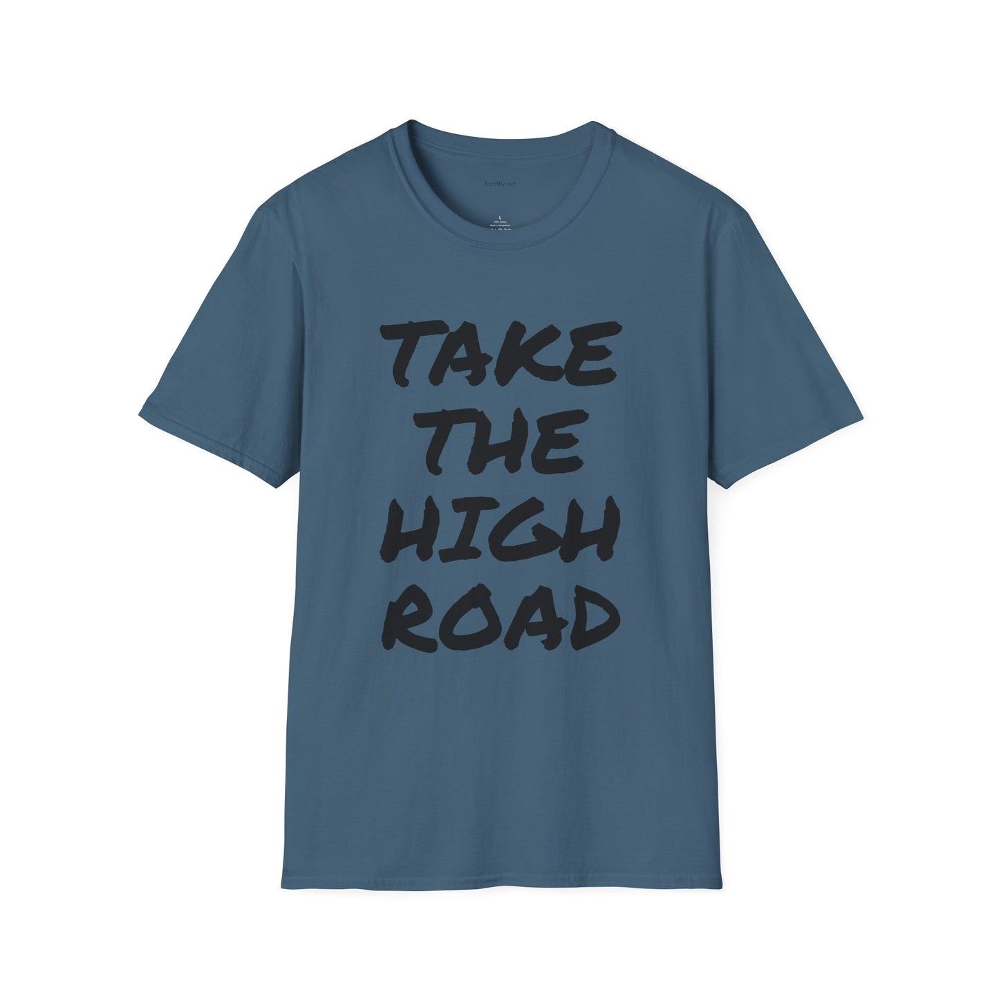 Take the High Road - Unisex Softstyle T-Shirt 100% Cotton Graphic