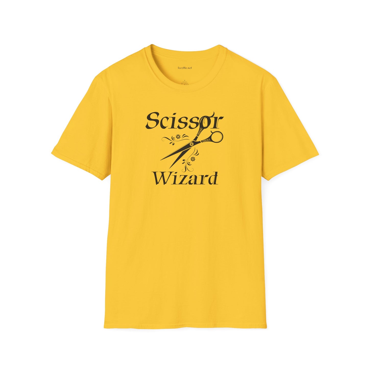 Scissor Wizard Unisex Softstyle T-Shirt 100% Cotton Graphic