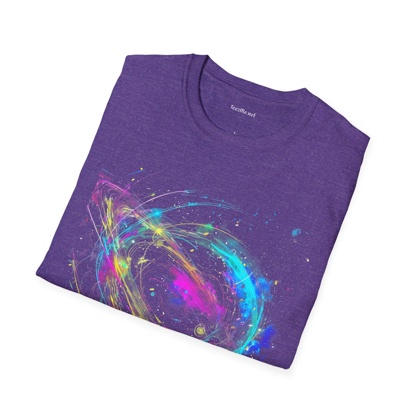 Solar Neon - Unisex Softstyle T-Shirt 100% Cotton Graphic