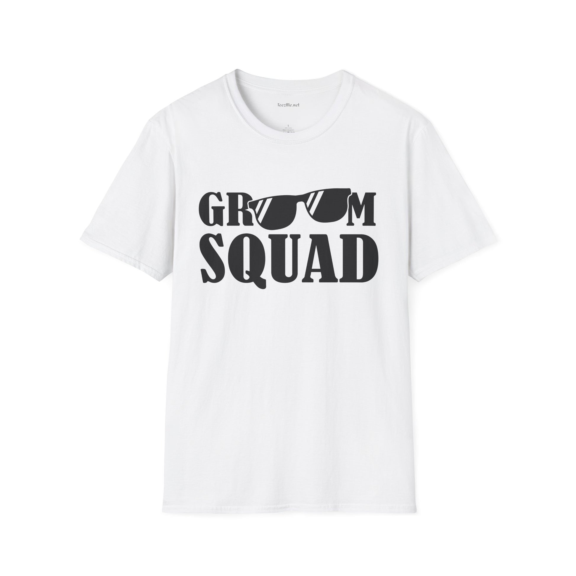 Groom Squad Unisex Softstyle T-Shirt 100% Cotton Graphic Bridal Party