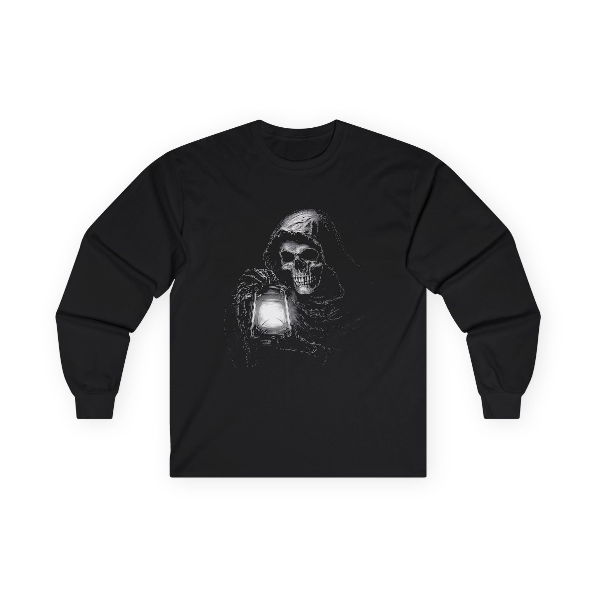 Grim Reaper Skull 02 Unisex Ultra Cotton Long Sleeve Tee