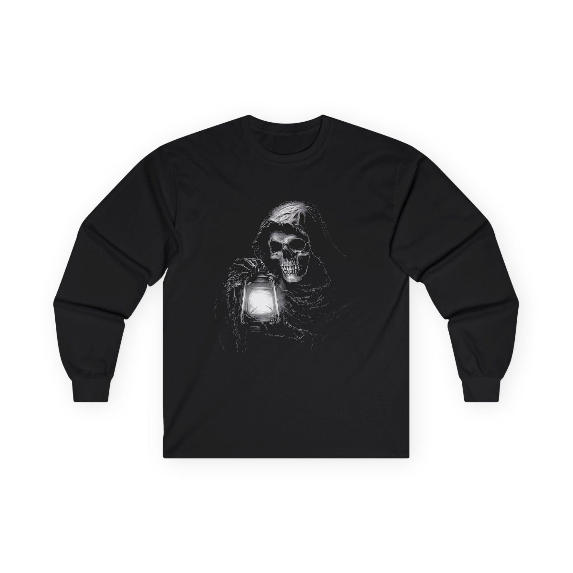 Grim Reaper Skull 02 Unisex Ultra Cotton Long Sleeve Tee