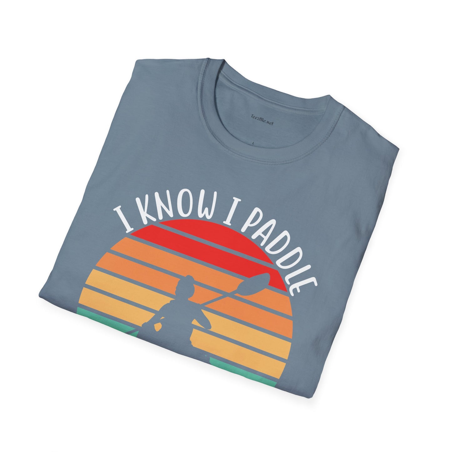 Paddle Like a Girl  - Unisex Softstyle T-Shirt 100% Cotton Graphic