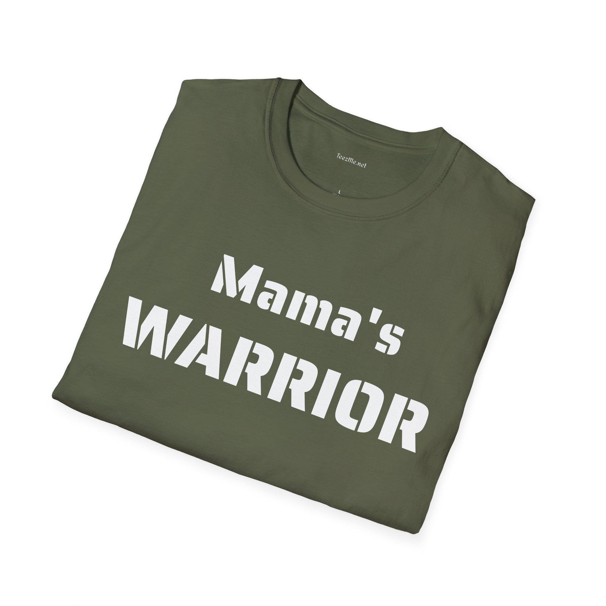 Mama's Warrior - Unisex Softstyle T-Shirt 100% Cotton Graphic
