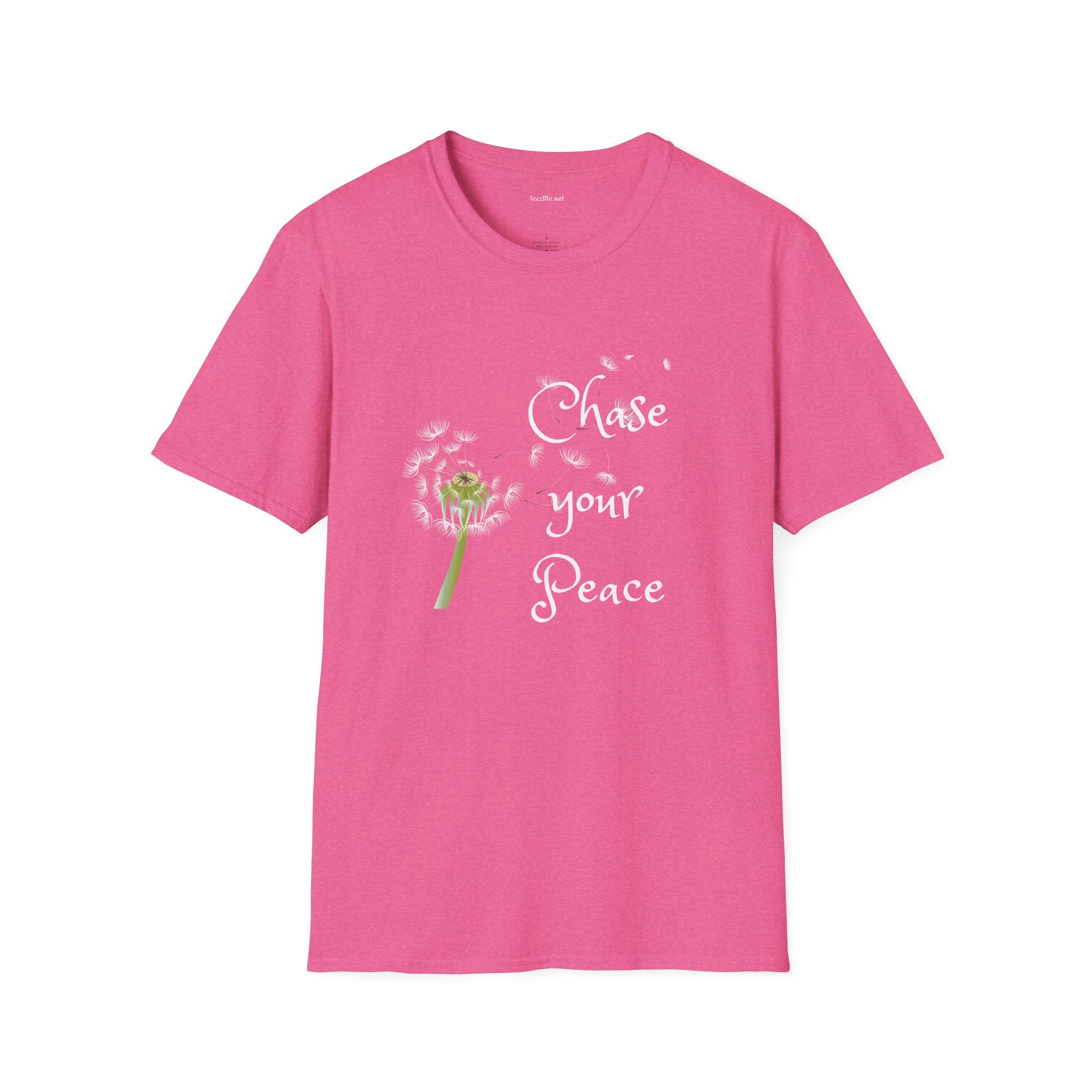 Chase your Peace - Unisex Softstyle T-Shirt 100% Cotton Graphic