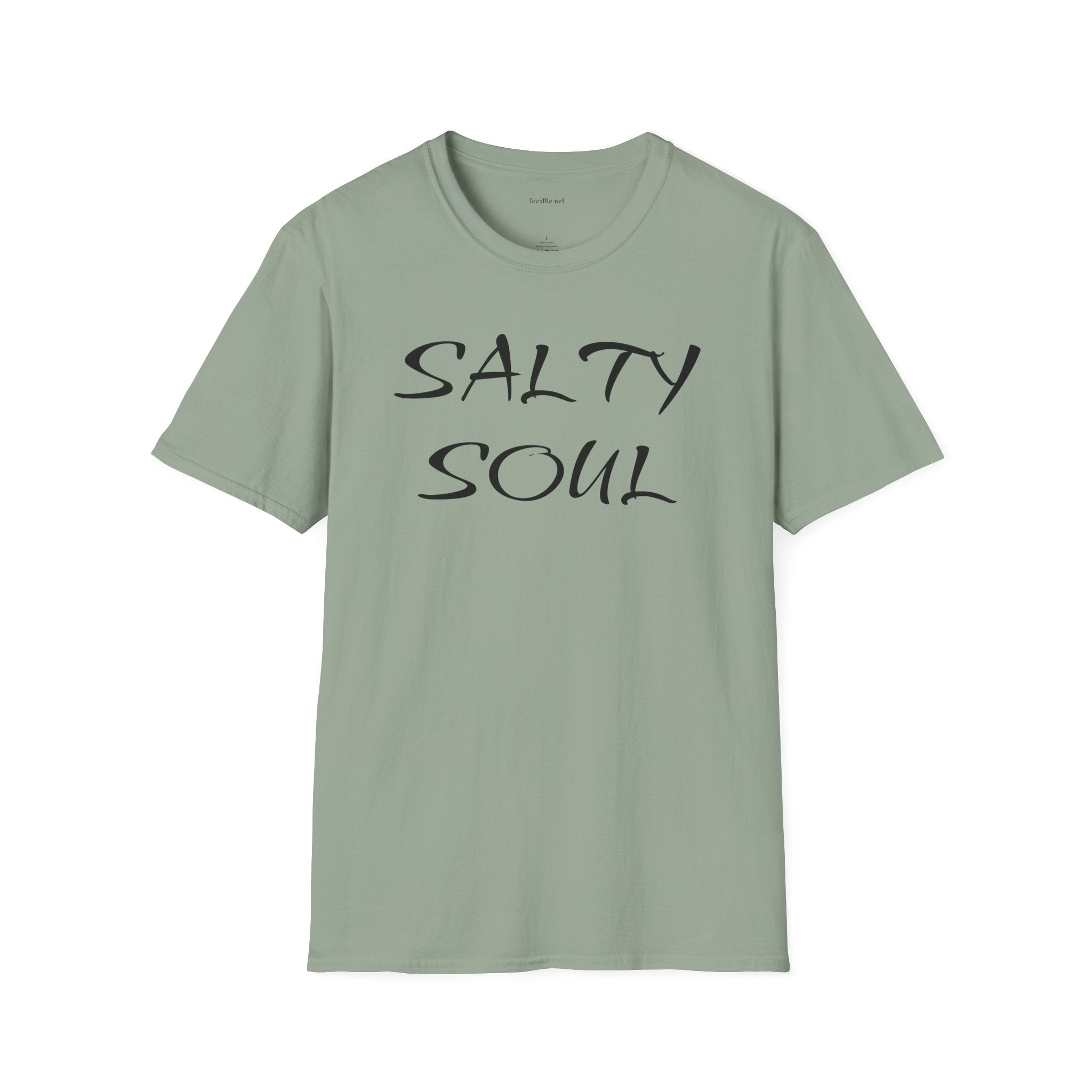 Salty Soul  - Unisex Softstyle T-Shirt 100% Cotton Graphic