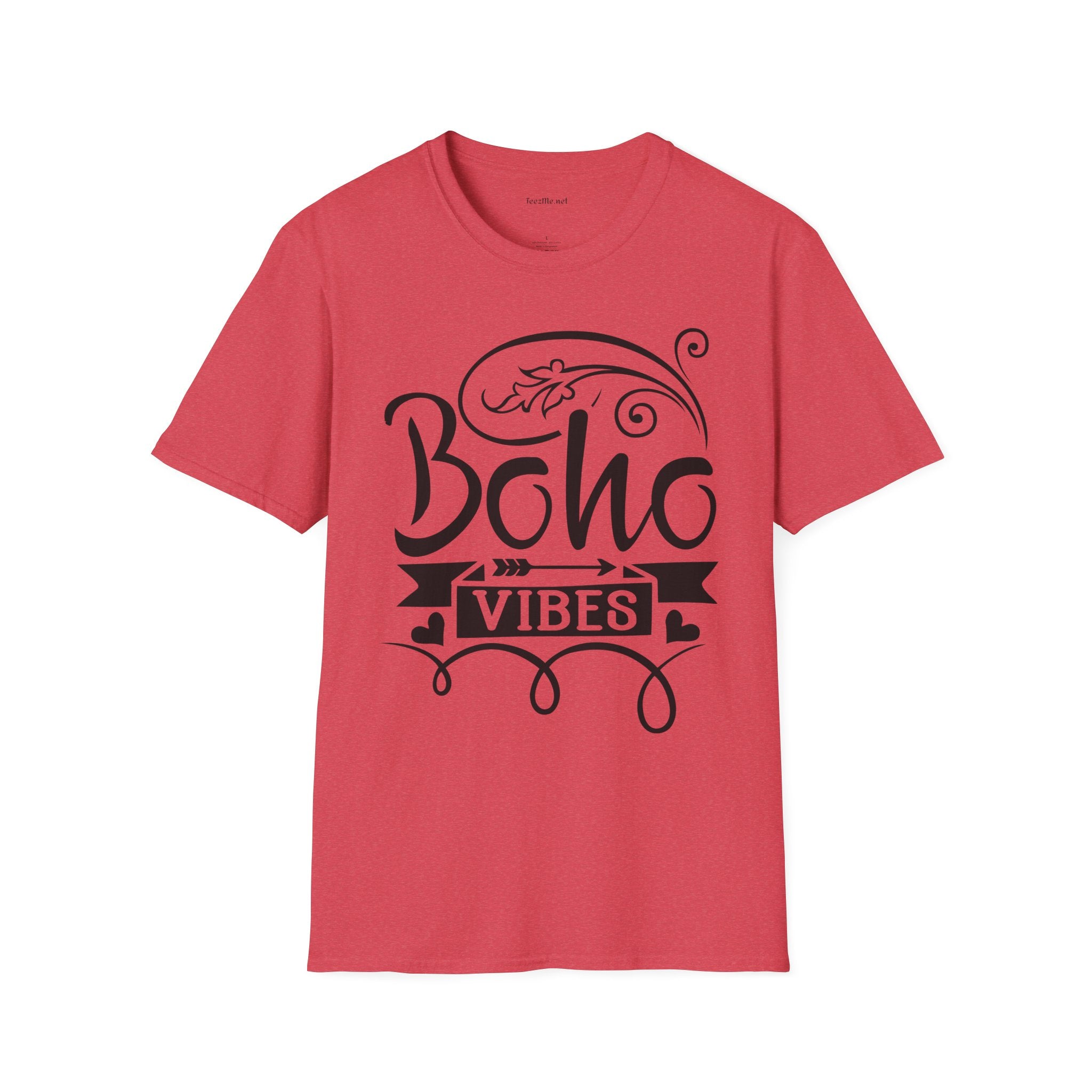 BOHO Vibes 04 Unisex Soft Style T-Shirt 100% Cotton Graphic