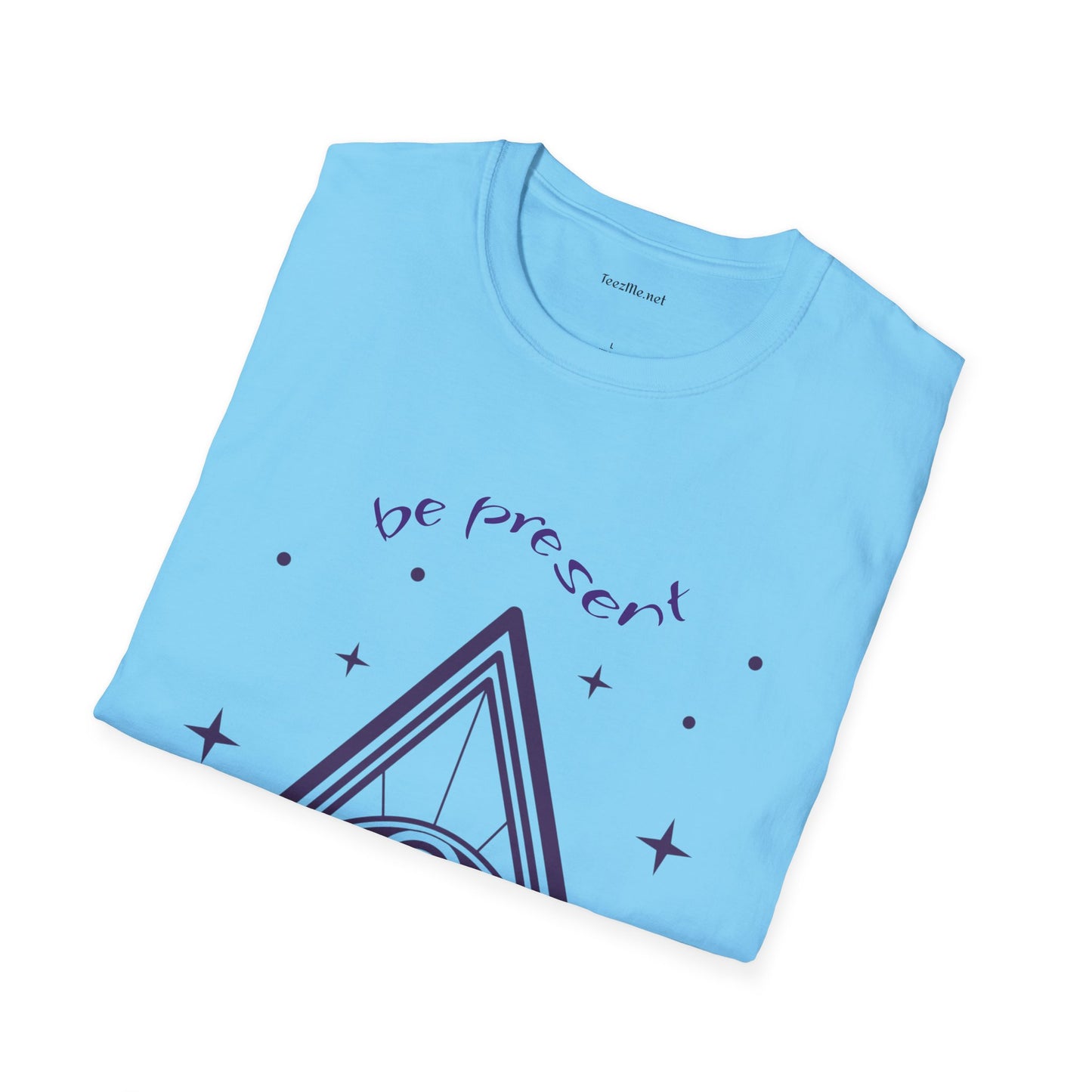Be present (mystic sign) - Unisex Softstyle T-Shirt 100% Cotton Graphic