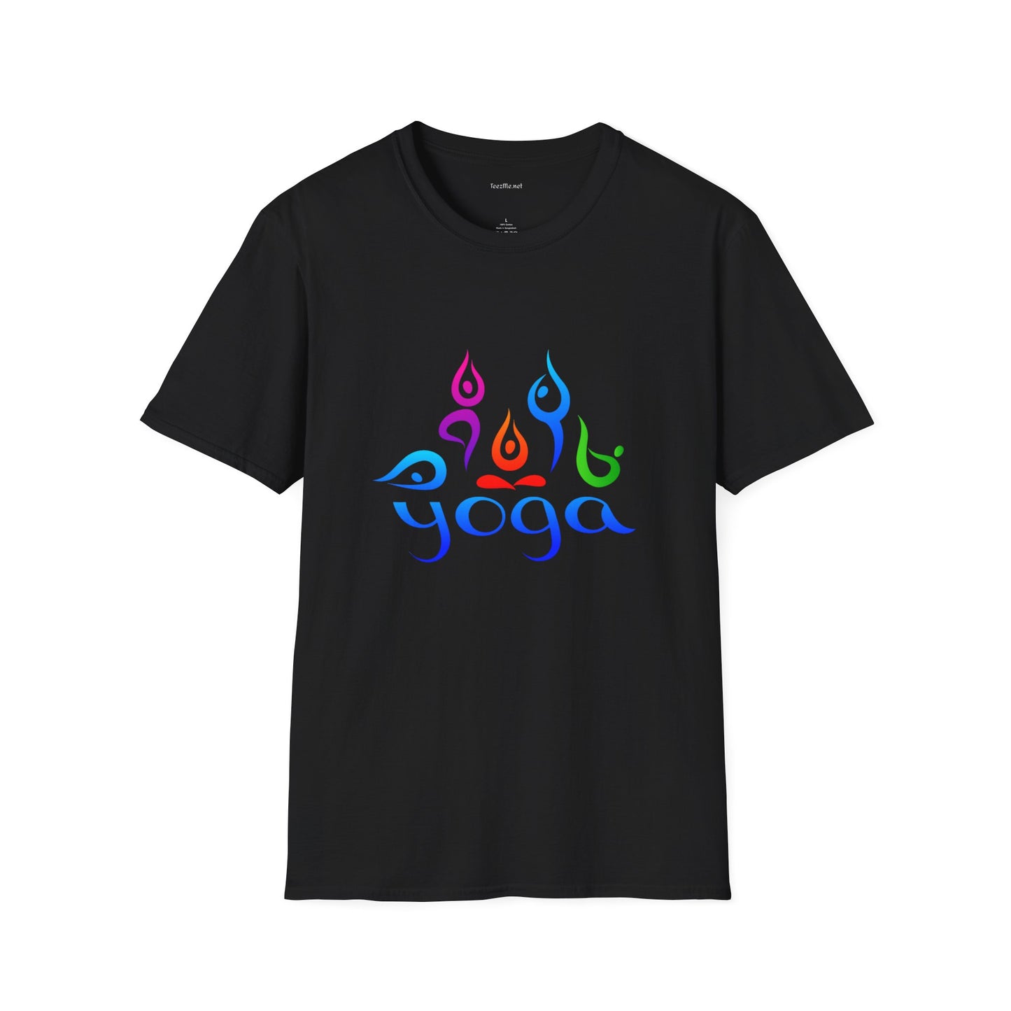 YOGA - Unisex Softstyle T-Shirt 100% Cotton Graphic