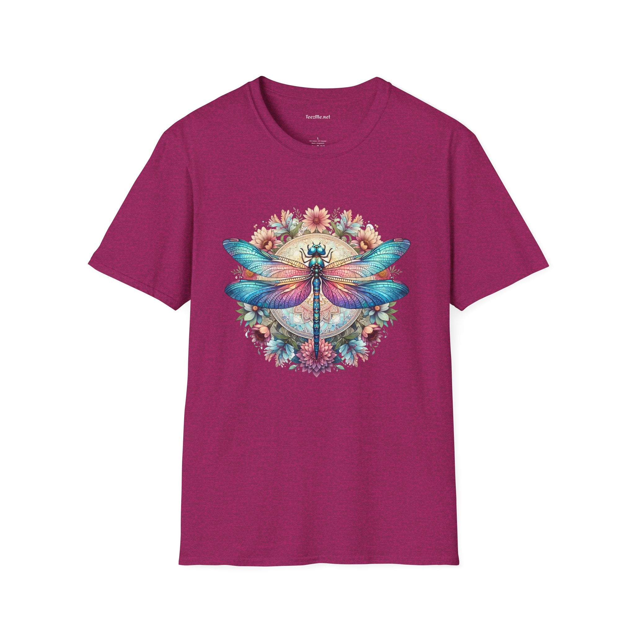 Dragon Fly 02 Unisex Softstyle T-Shirt 100% Cotton
