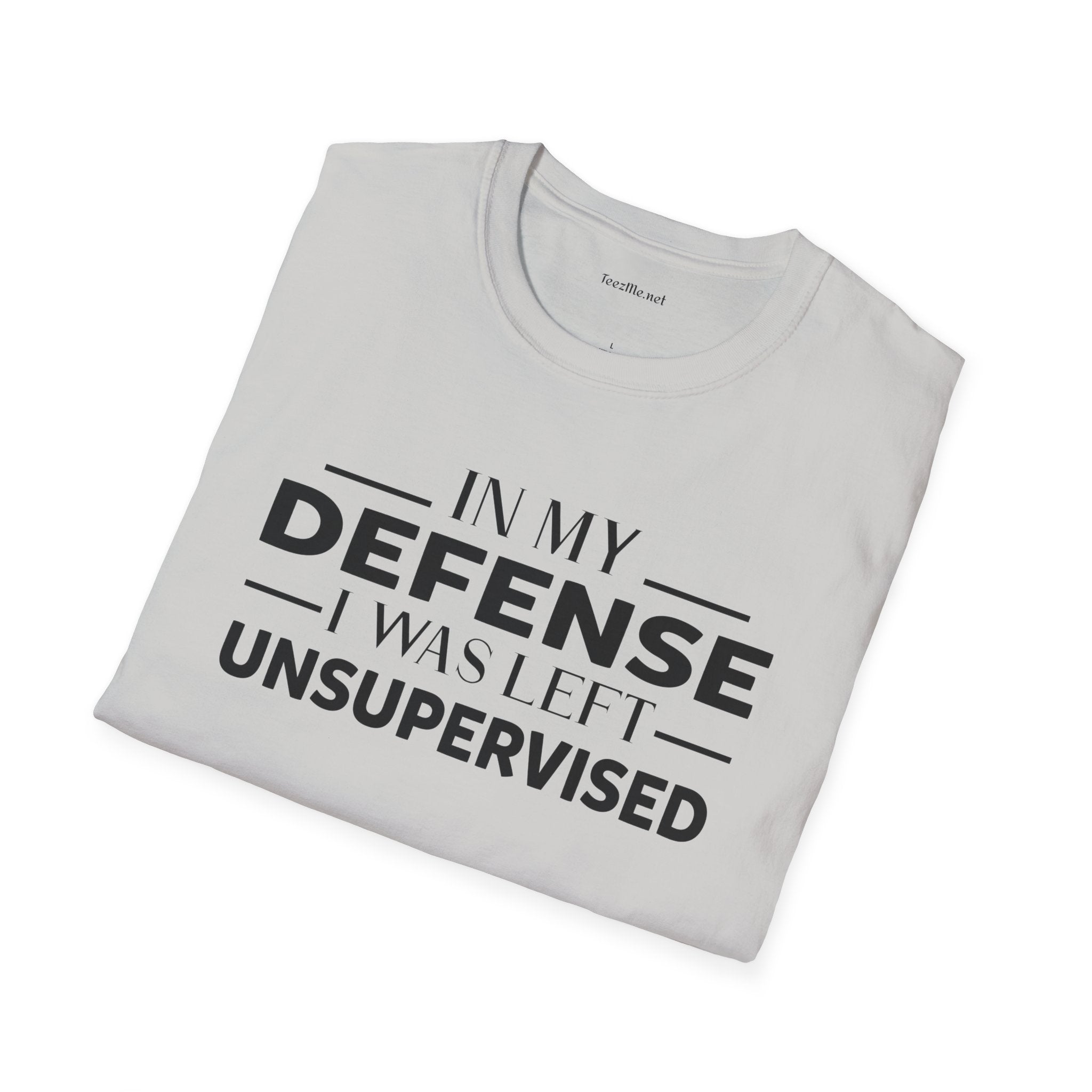 In My Defense Unisex SoftStyle T-Shirt 100% Cotton