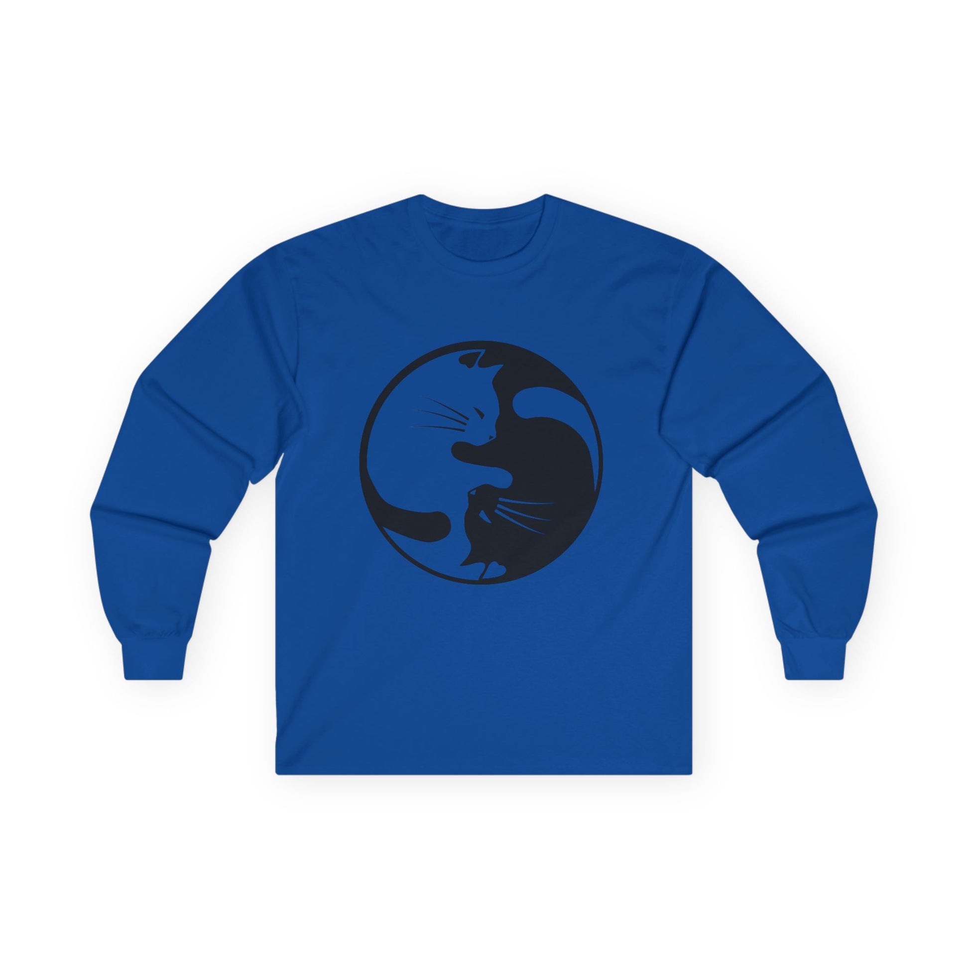 Yin Yang Cat04 Unisex Ultra Cotton Long Sleeve Tee