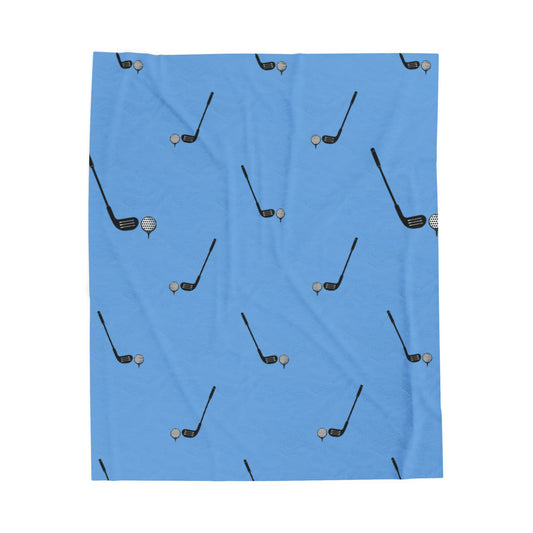 Golf - Velveteen Plush Blanket