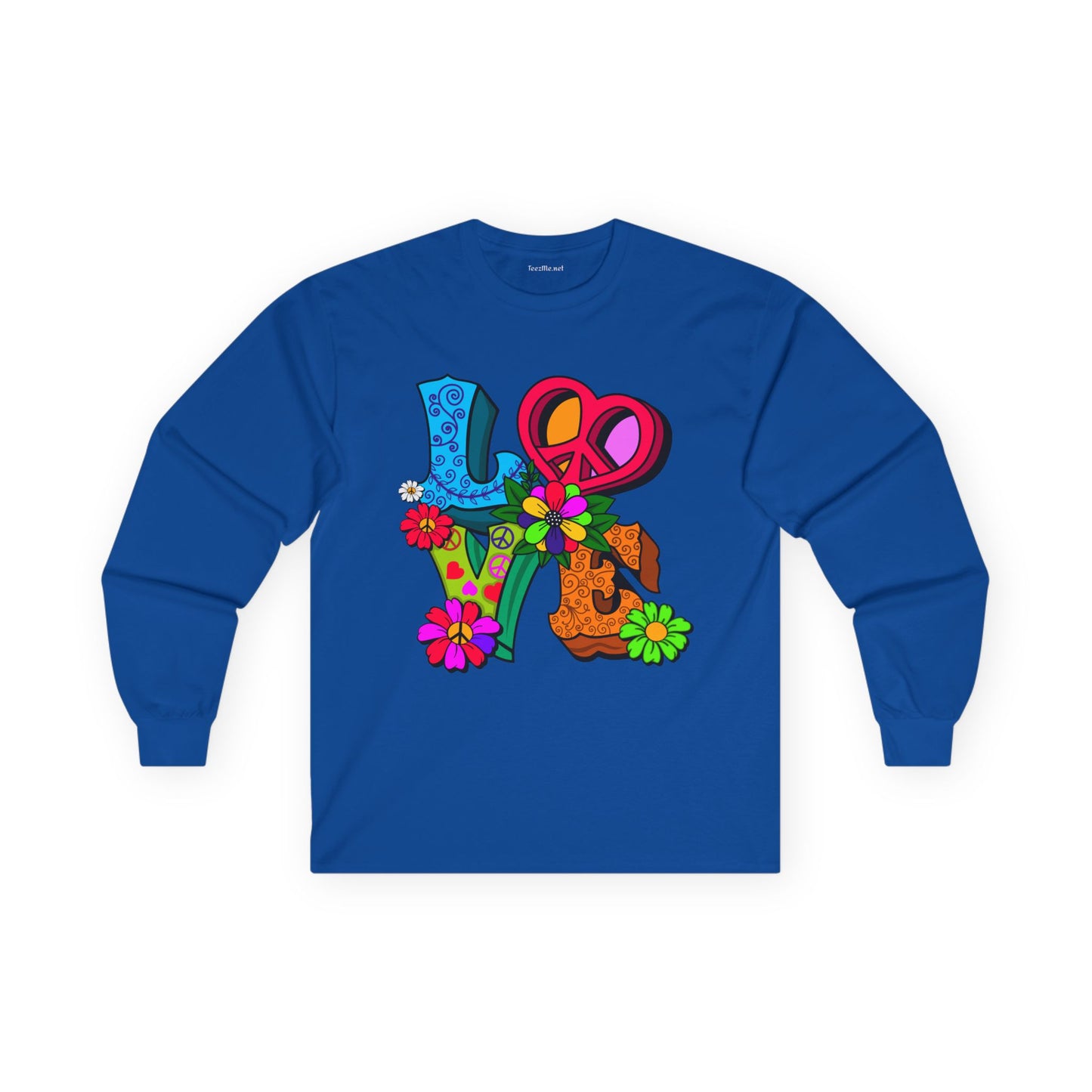Love Peace Unisex Ultra Cotton Long Sleeve Tee