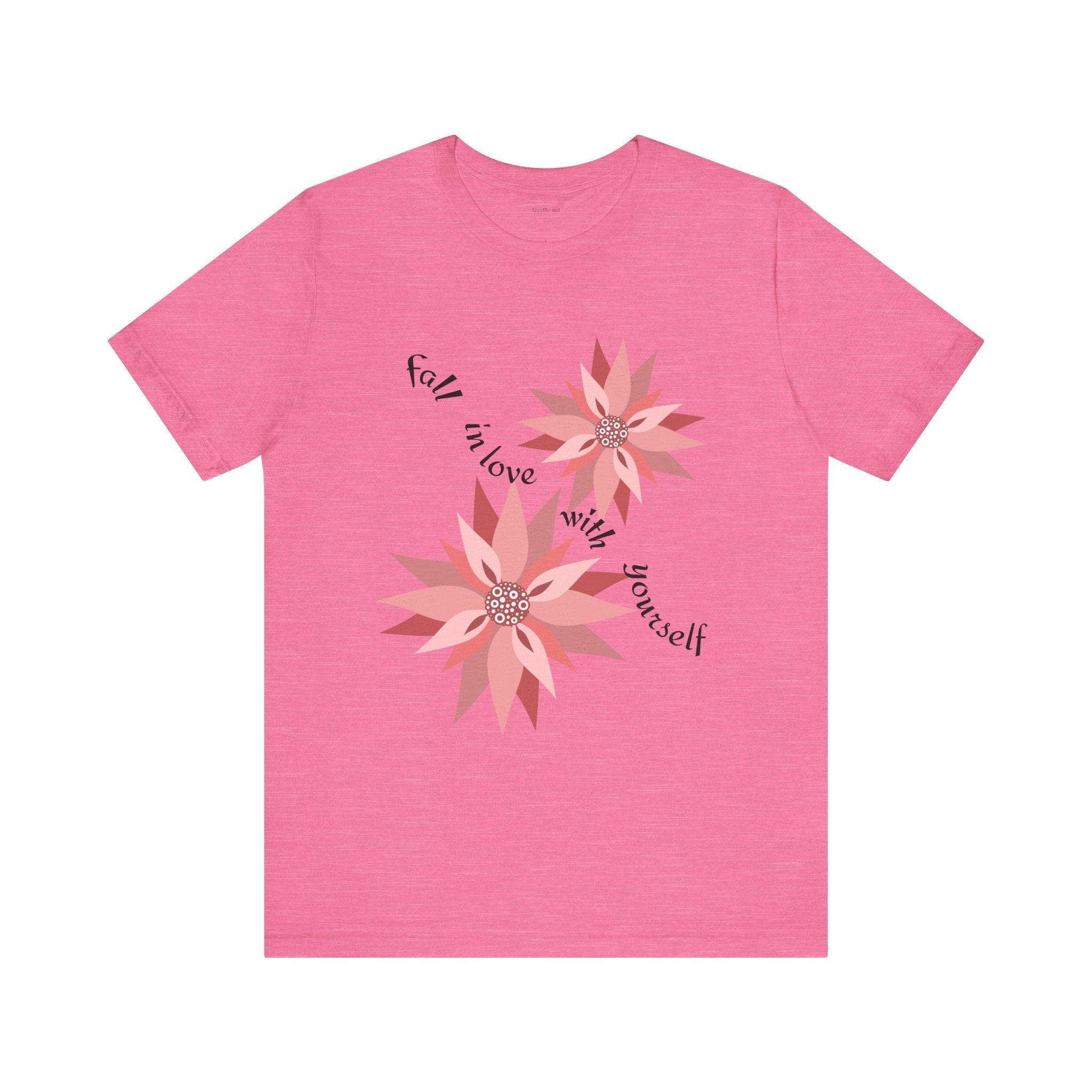 Fall in love with yourself - Unisex Jersey Short Sleeve Tee