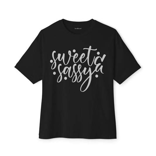 Sweet & Sassy Unisex Oversized Boxy Tee