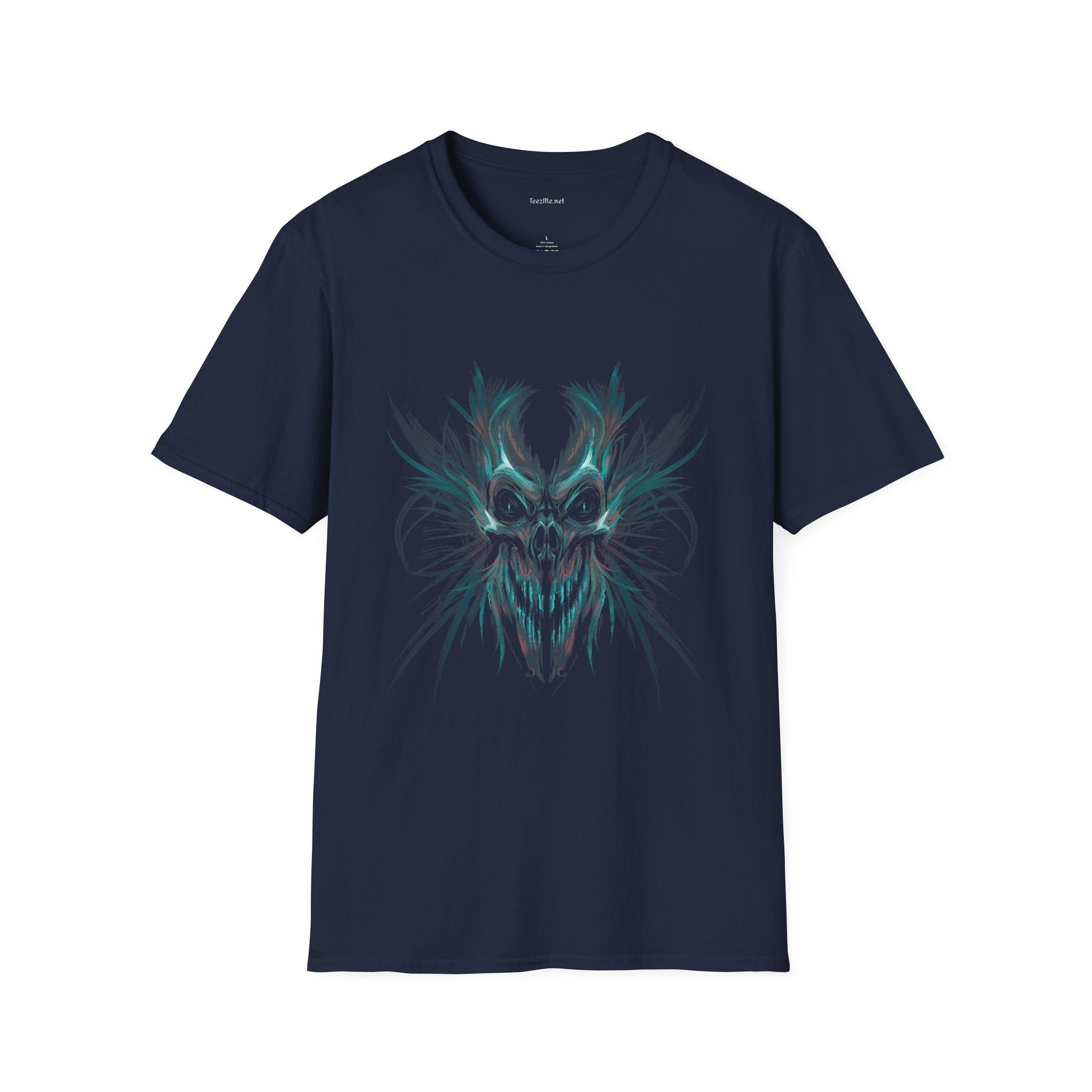 SKULL - Unisex Softstyle T-Shirt 100% Cotton Graphic