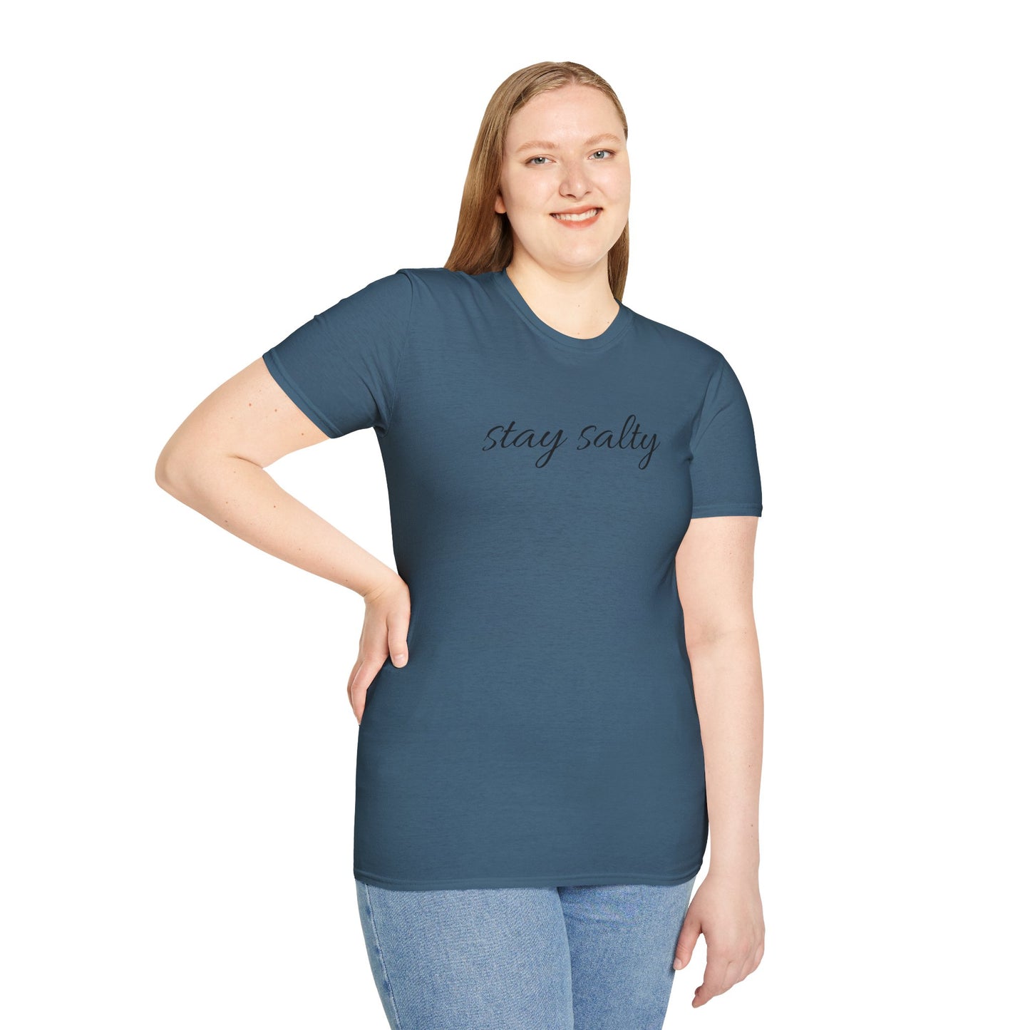 Stay salty - Unisex Softstyle T-Shirt 100% Cotton Graphic beach life