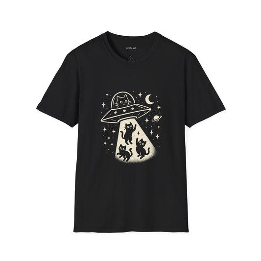UFO Cats Unisex Softstyle T-Shirt 100% Cotton Graphic