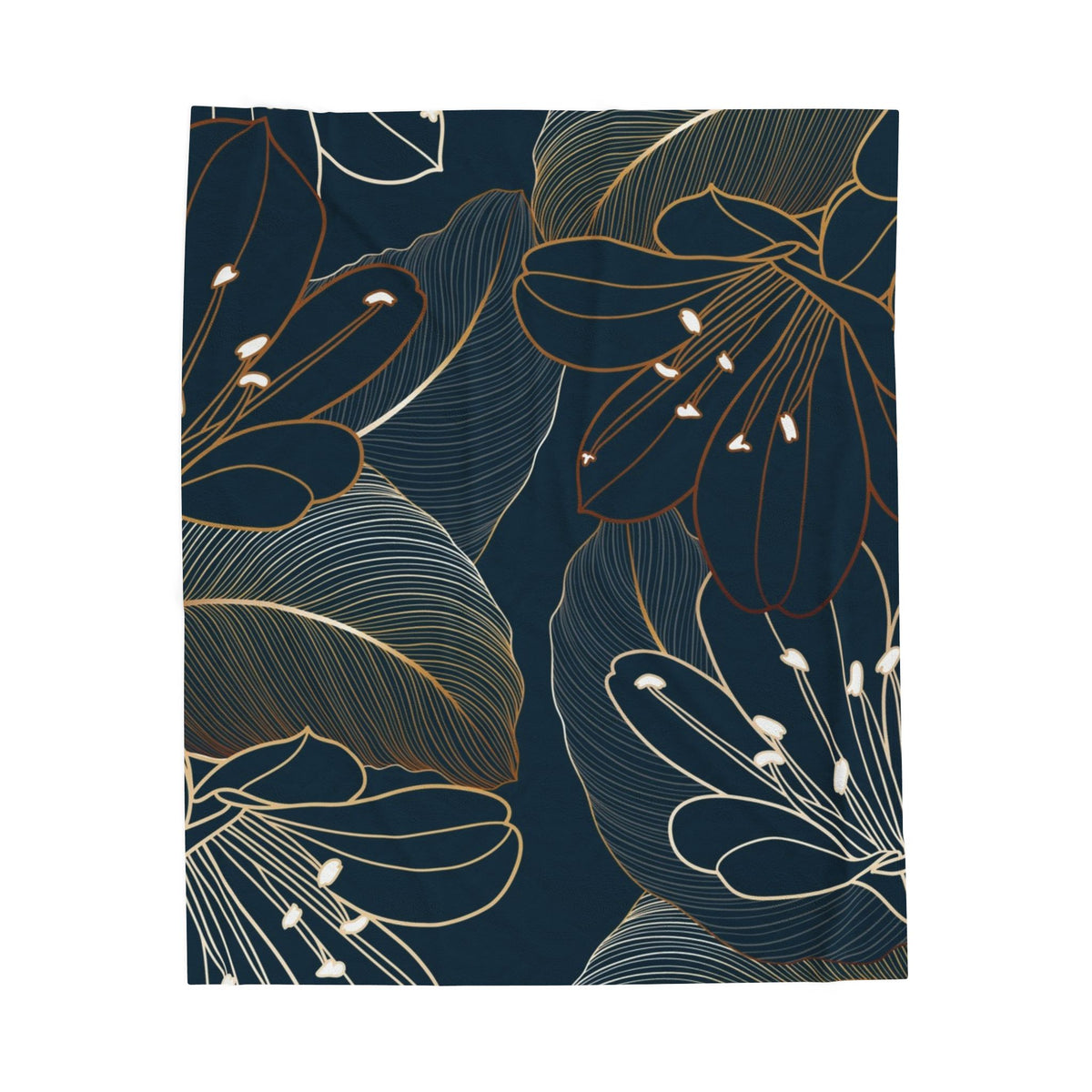 Tropical Escape Velveteen Plush Blanket