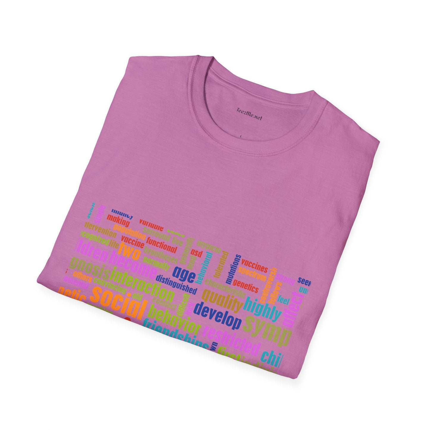 AUTISM speaks- Unisex Softstyle T-Shirt 100% Cotton Graphic