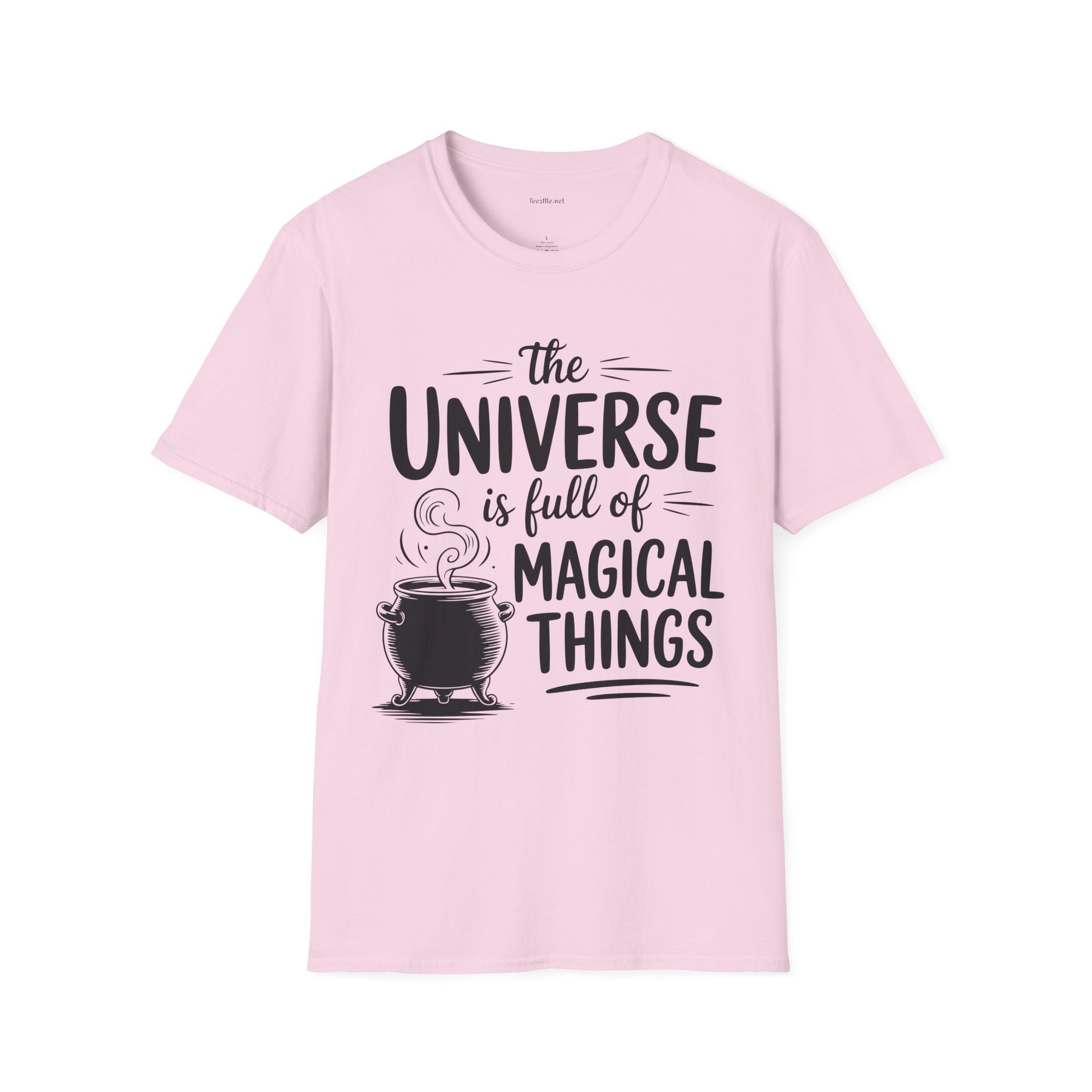 T-Shirt — “The Universe Is Full of Magical Things” Inspirational Graphic Tee