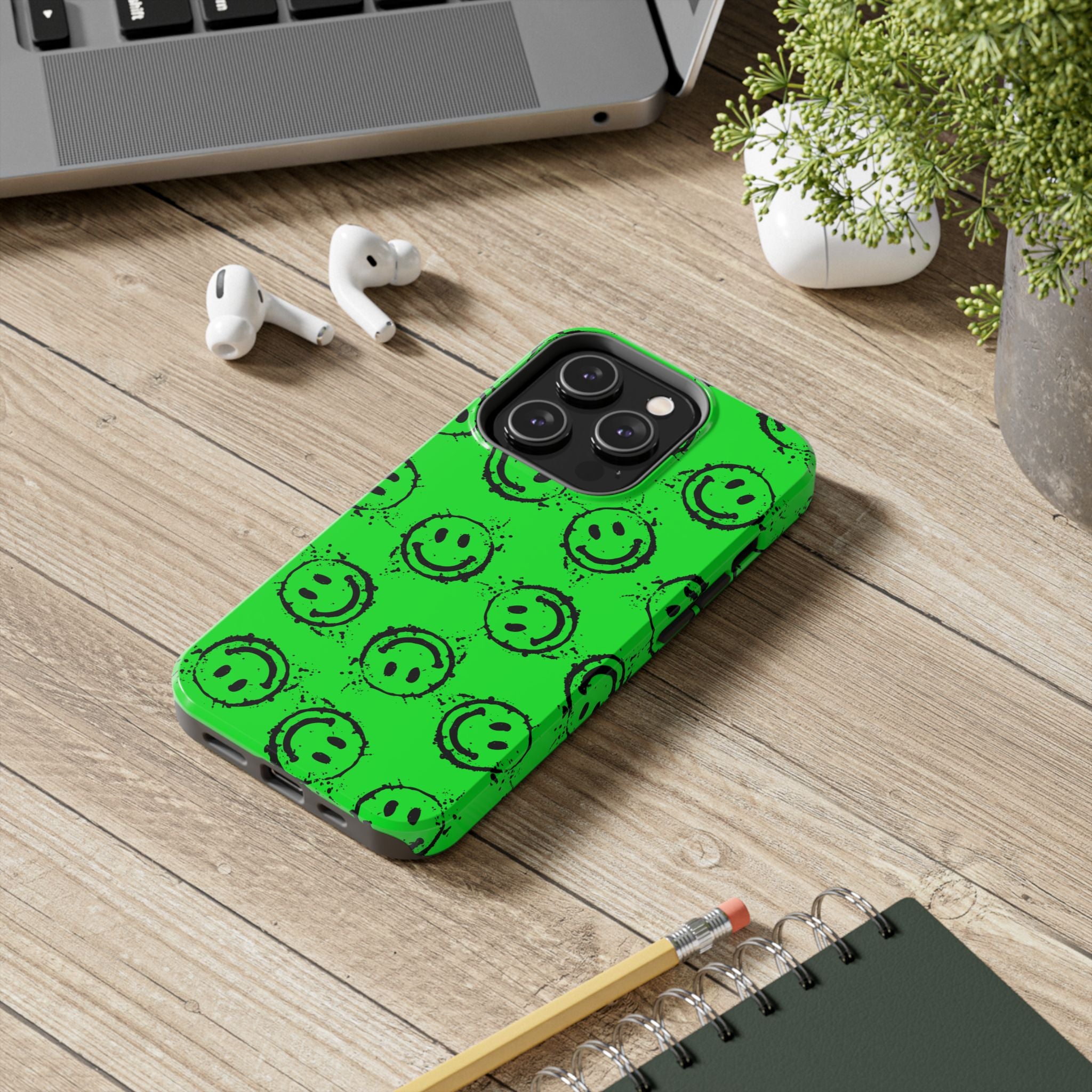 Smiley Face Cell Phone Case Tough Phone Cases