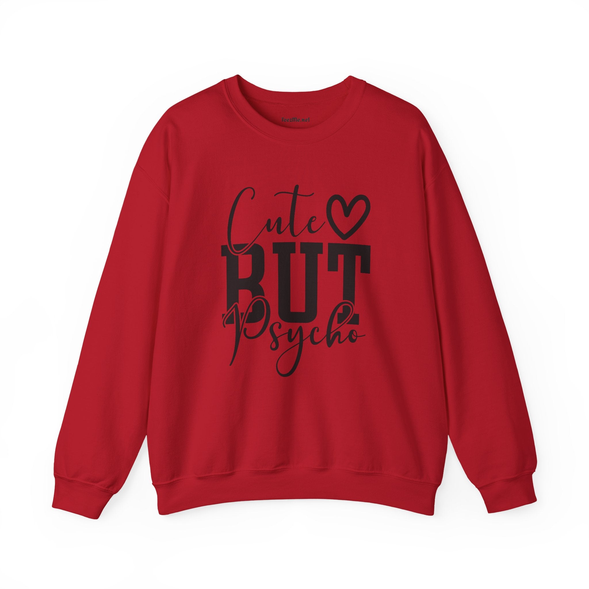 Cute but Psycho Unisex Heavy Blend™ Crewneck Sweatshirt Inspirational