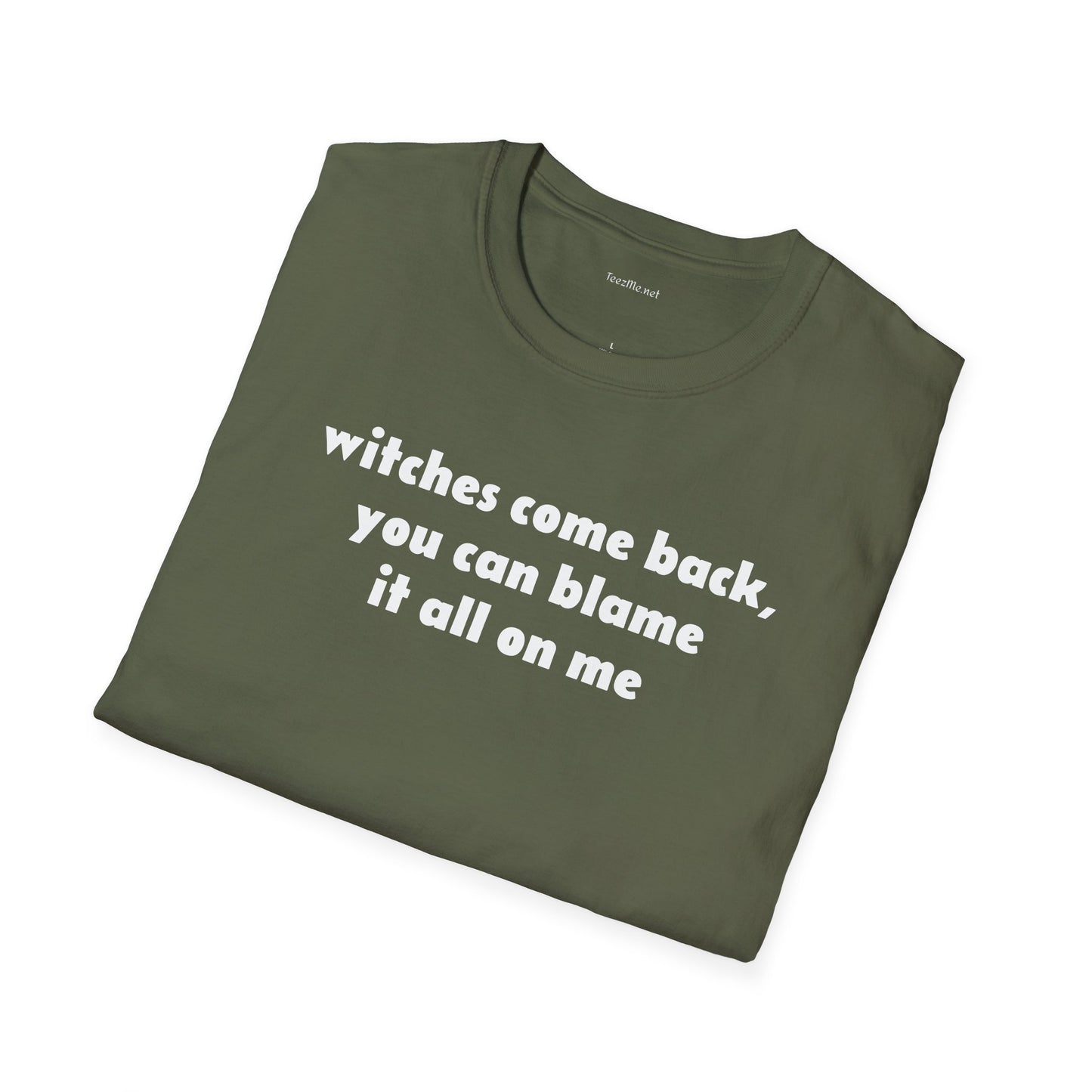 Witches come back - Unisex Softstyle T-Shirt 100% Cotton Graphic