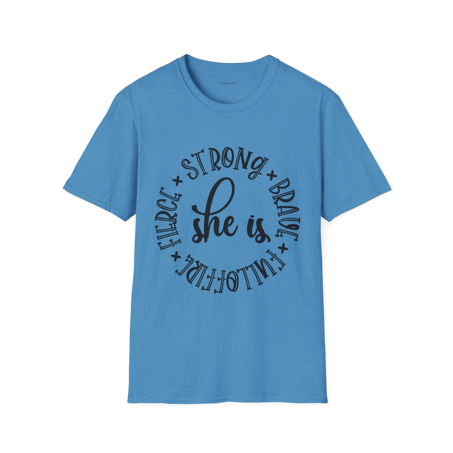 She is Strong - Unisex Softstyle T-Shirt 100% Cotton Graphic