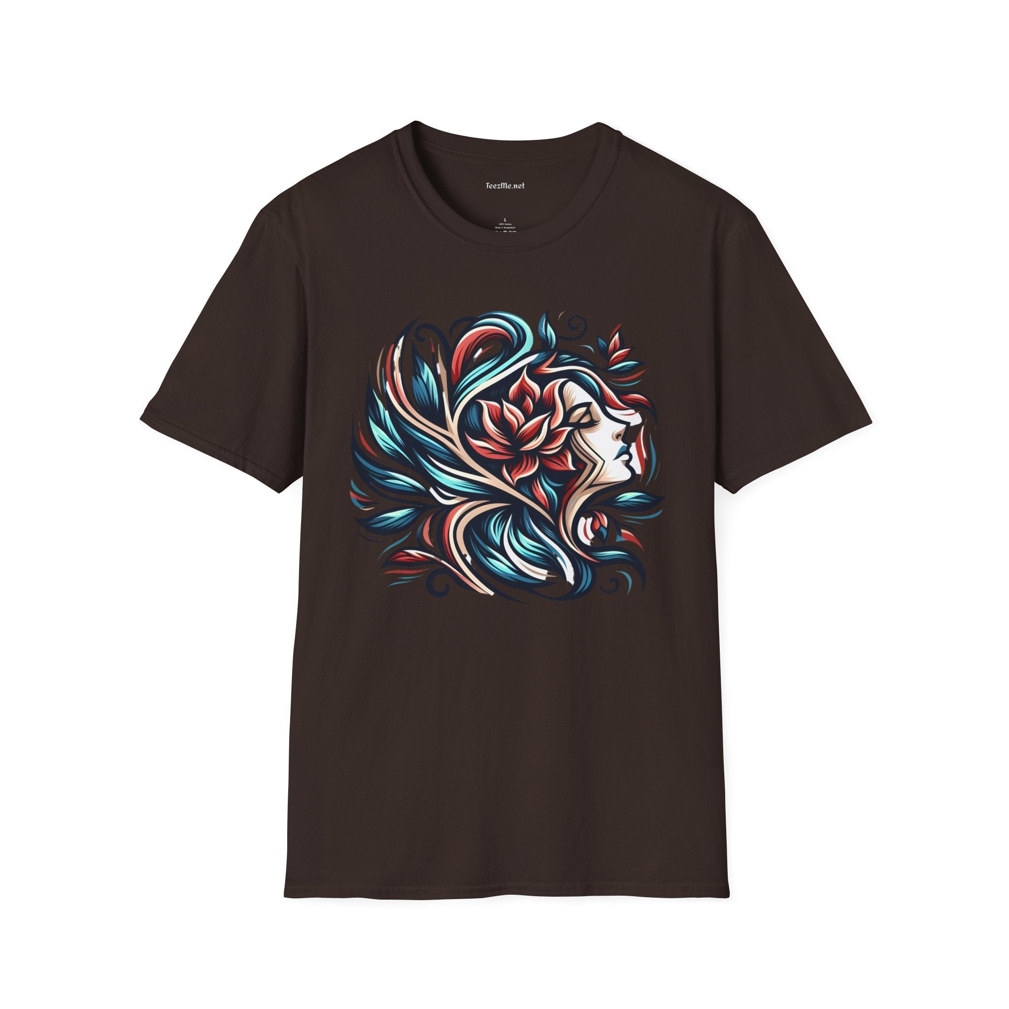 Transformation Woman 02 Unisex Softstyle T-Shirt 100% Cotton Graphic