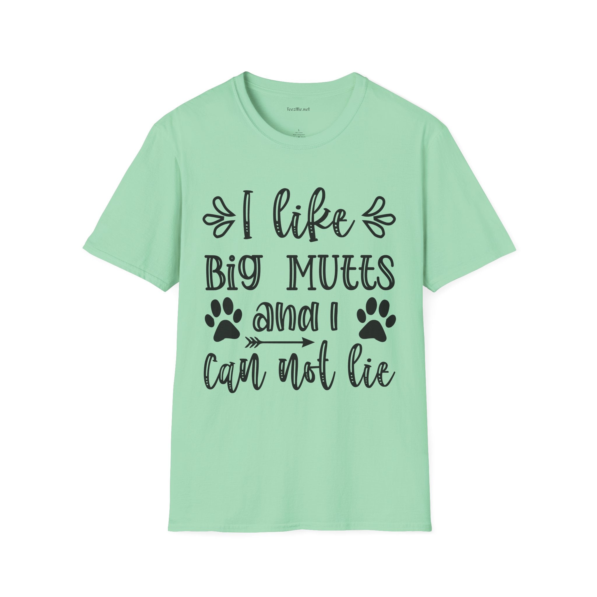 I Like Big Mutts And I Can Not Lie T-Shirt — Funny Dog Lover Tee